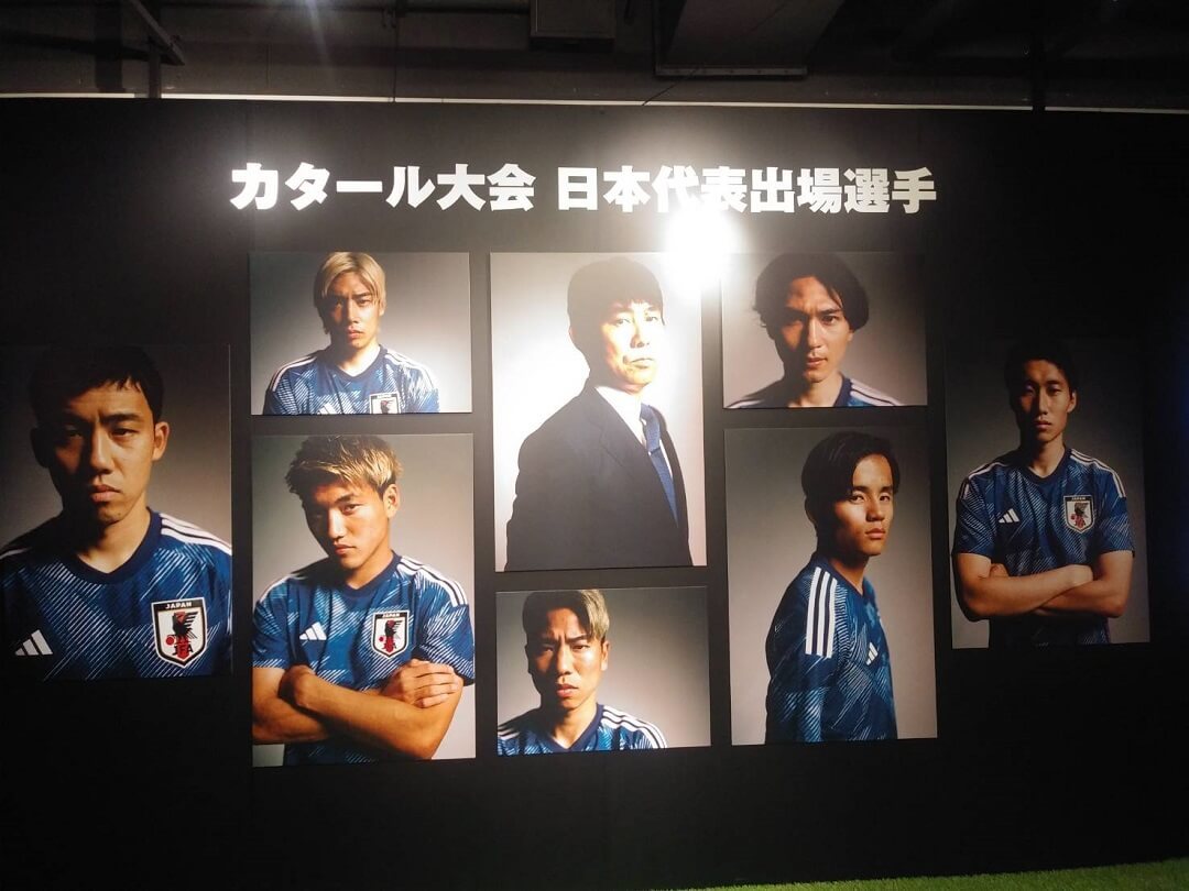 日本サッカーミュージアム　カタールＷ杯特別展示