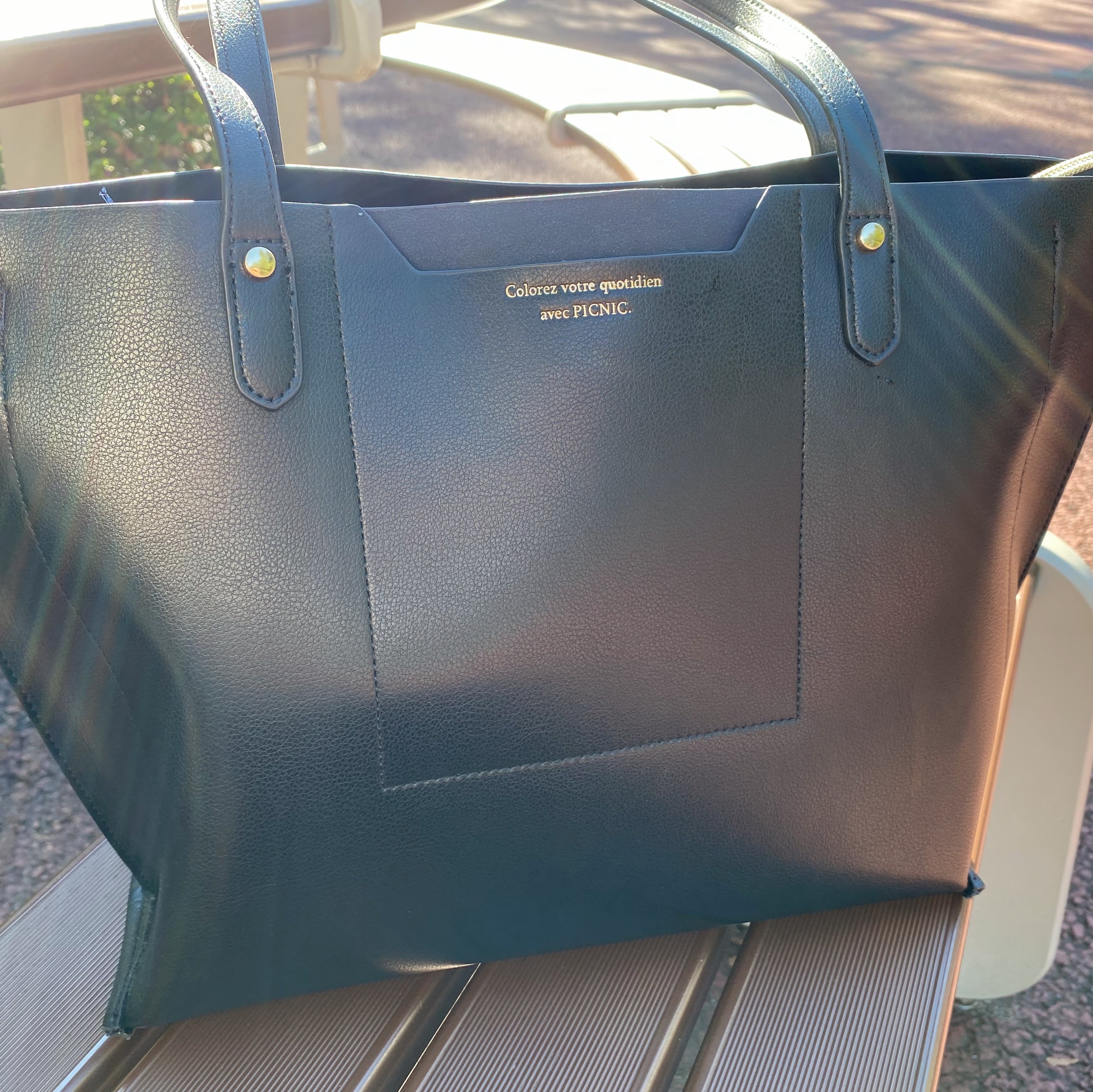 バッグ　通学　黒