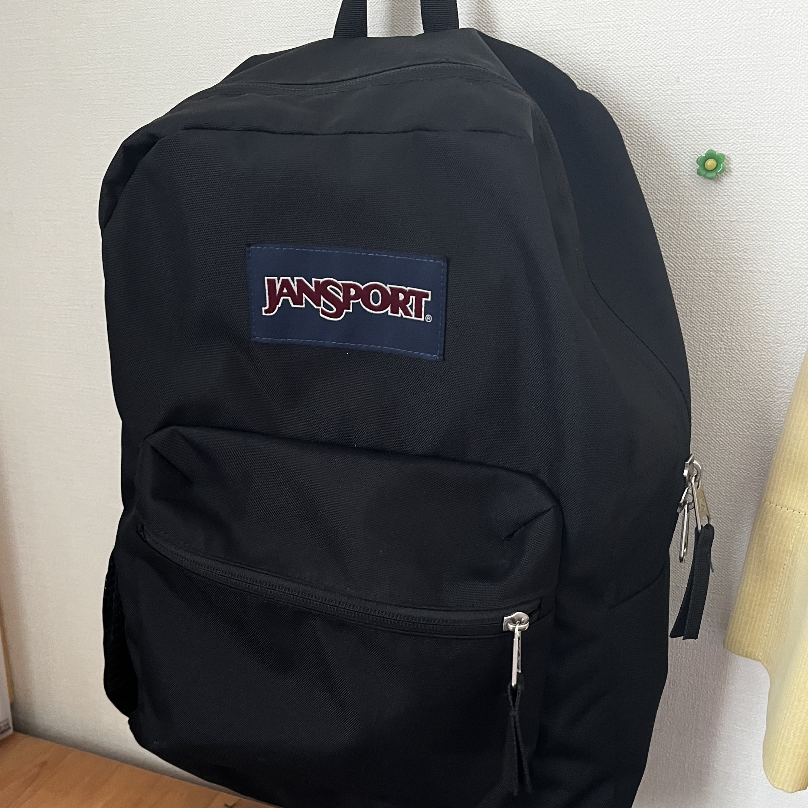 ジャンスポーツ　黒　リュックサック