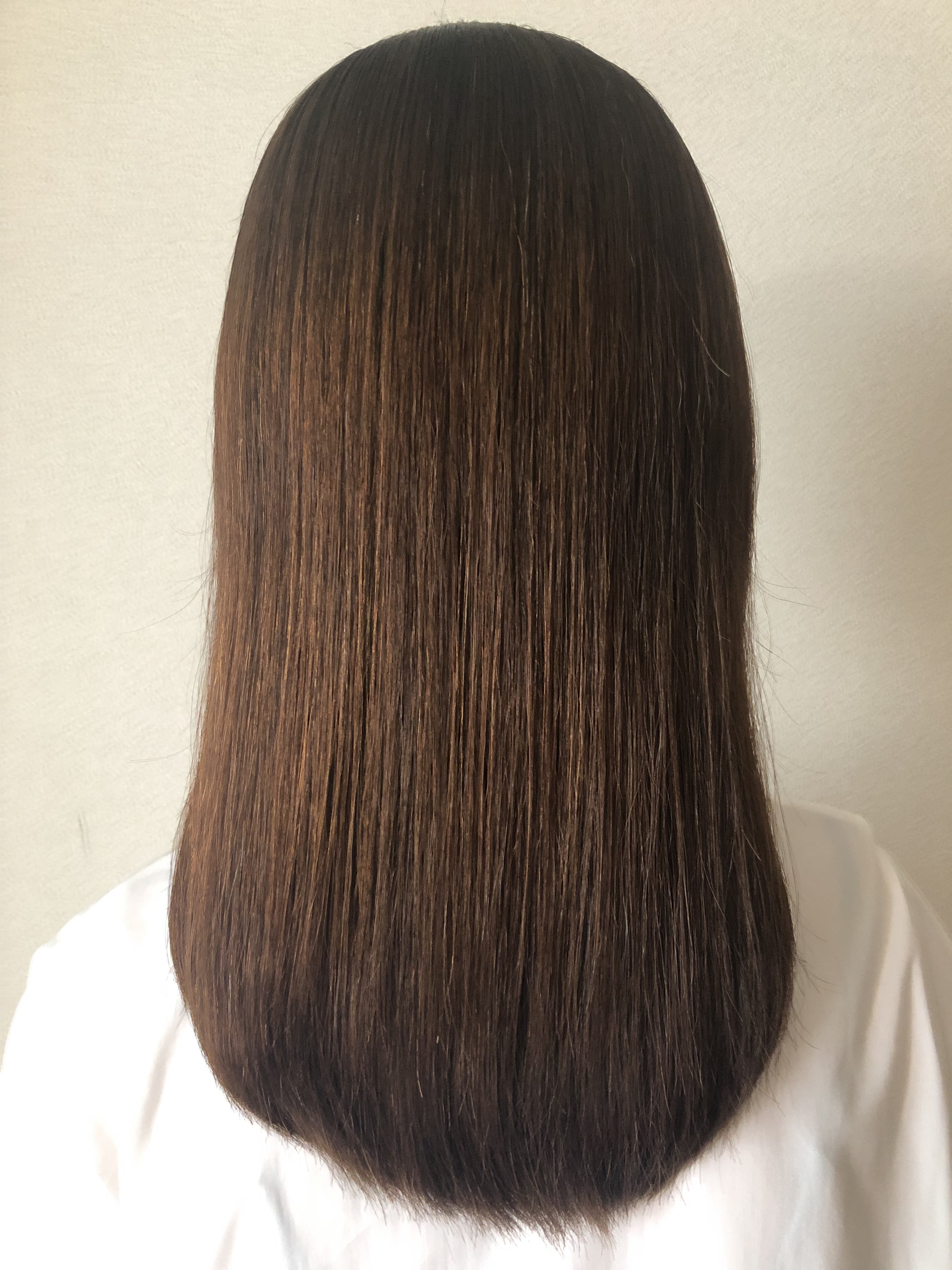 髪　ヘアアイロン　アフター