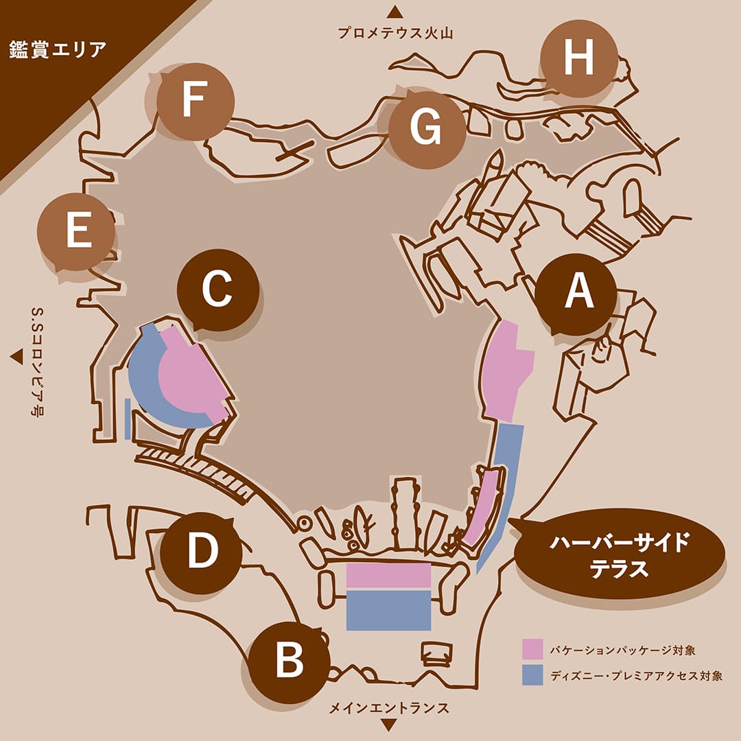 東京ディズニーシー【ビリーヴ！～シー・オブ・ドリームス～】有料から無料エリアまで！鑑賞場所徹底ガイド | No.087 めえ | 大学生エディターズ  | non-no web