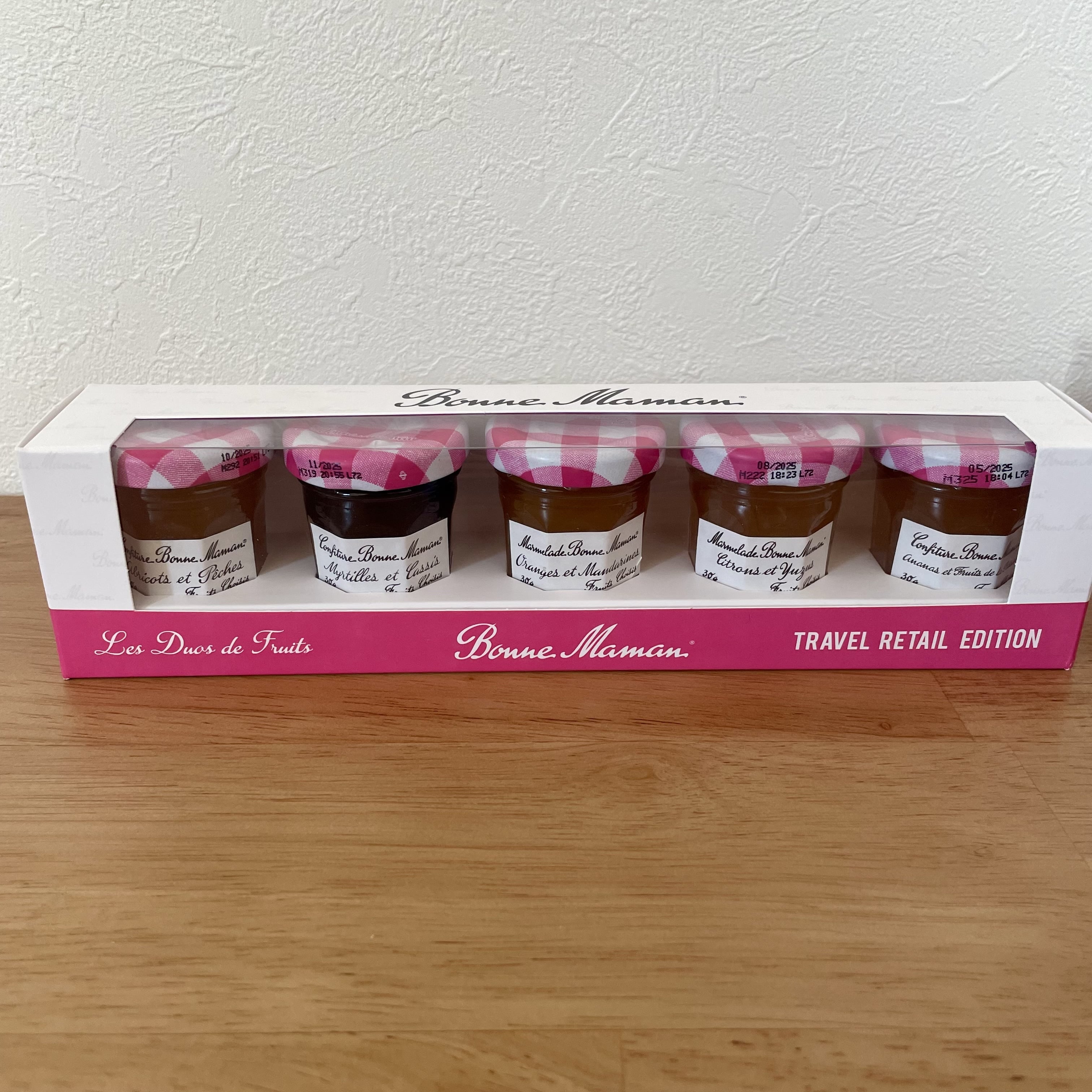 ボンヌママン　ジャム　5個入り
