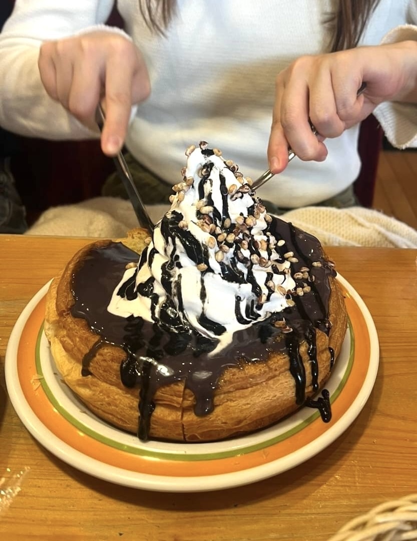 コメダ珈琲店 シロノワール 紫いも