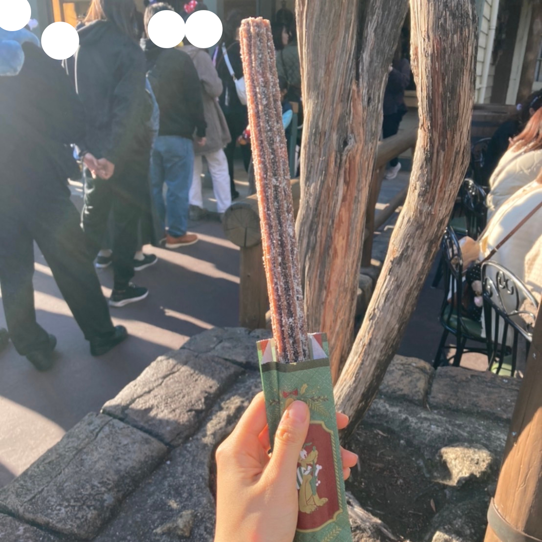ディズニーランド　チョコレートチュロス
