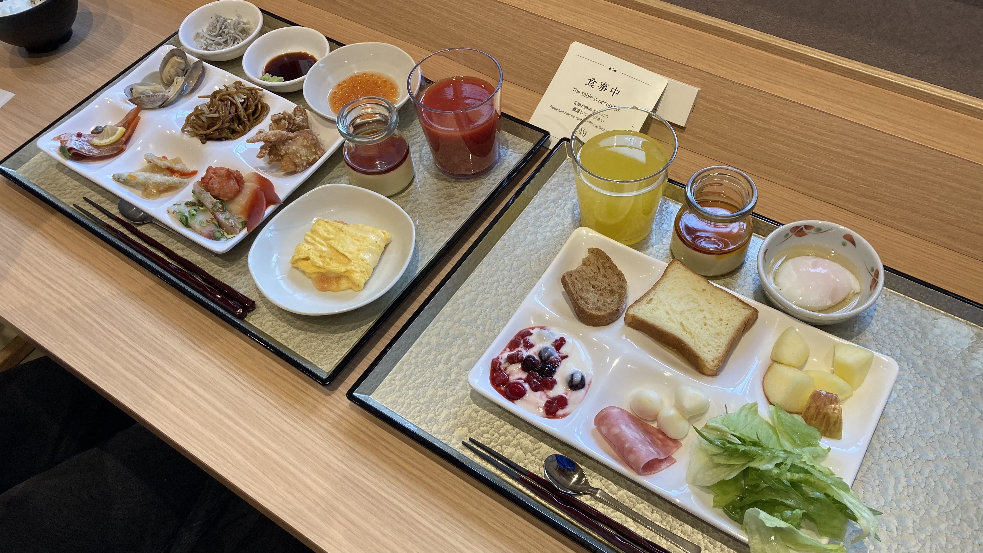 別府八湯　御宿野乃　朝食