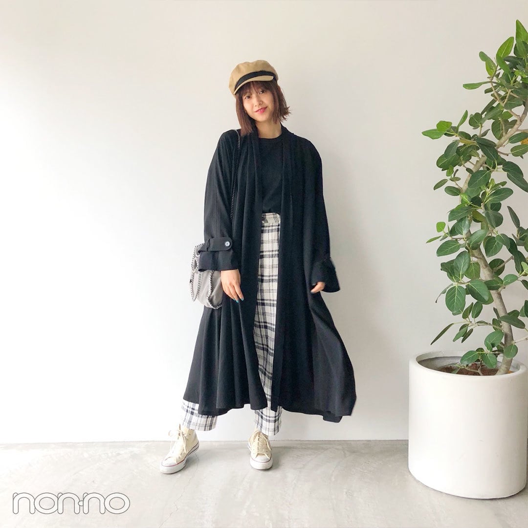 渡邊理佐｜モデルの私服