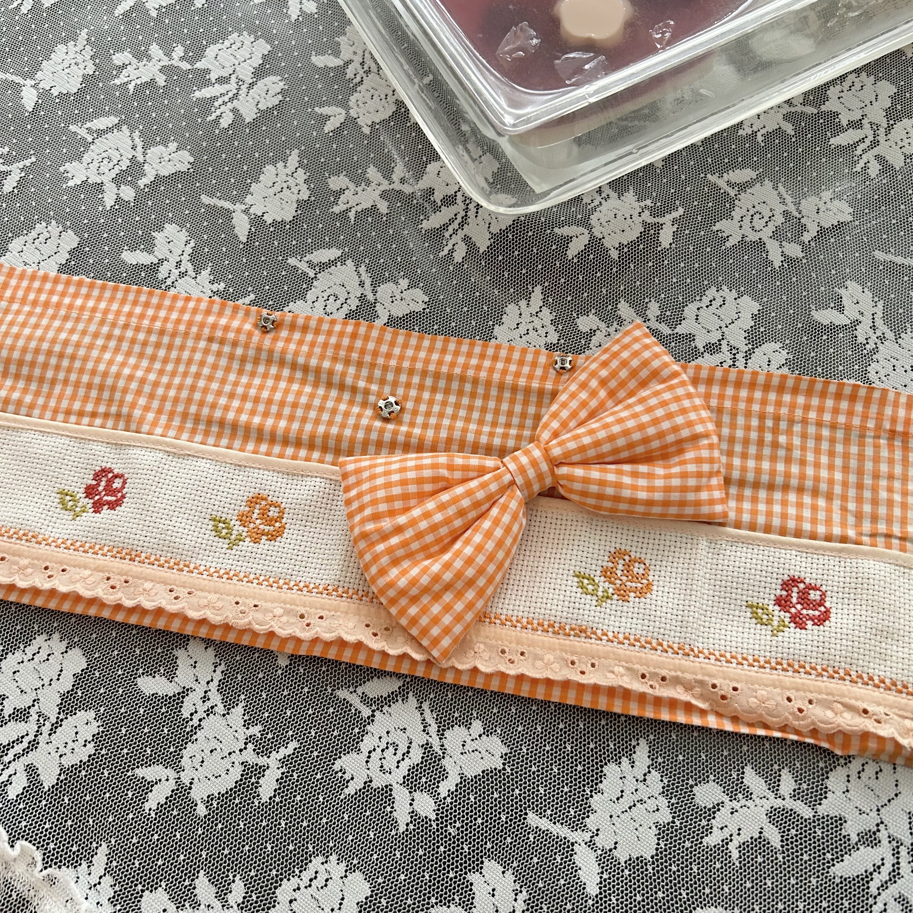 飾り、ブラジル製の容器、フルーツゼリー