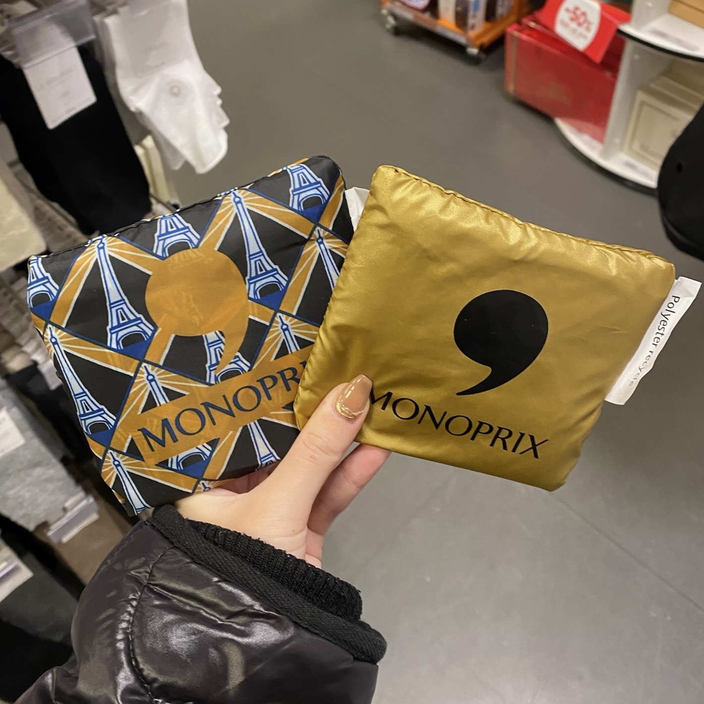フランス　モノプリ　エコバッグ