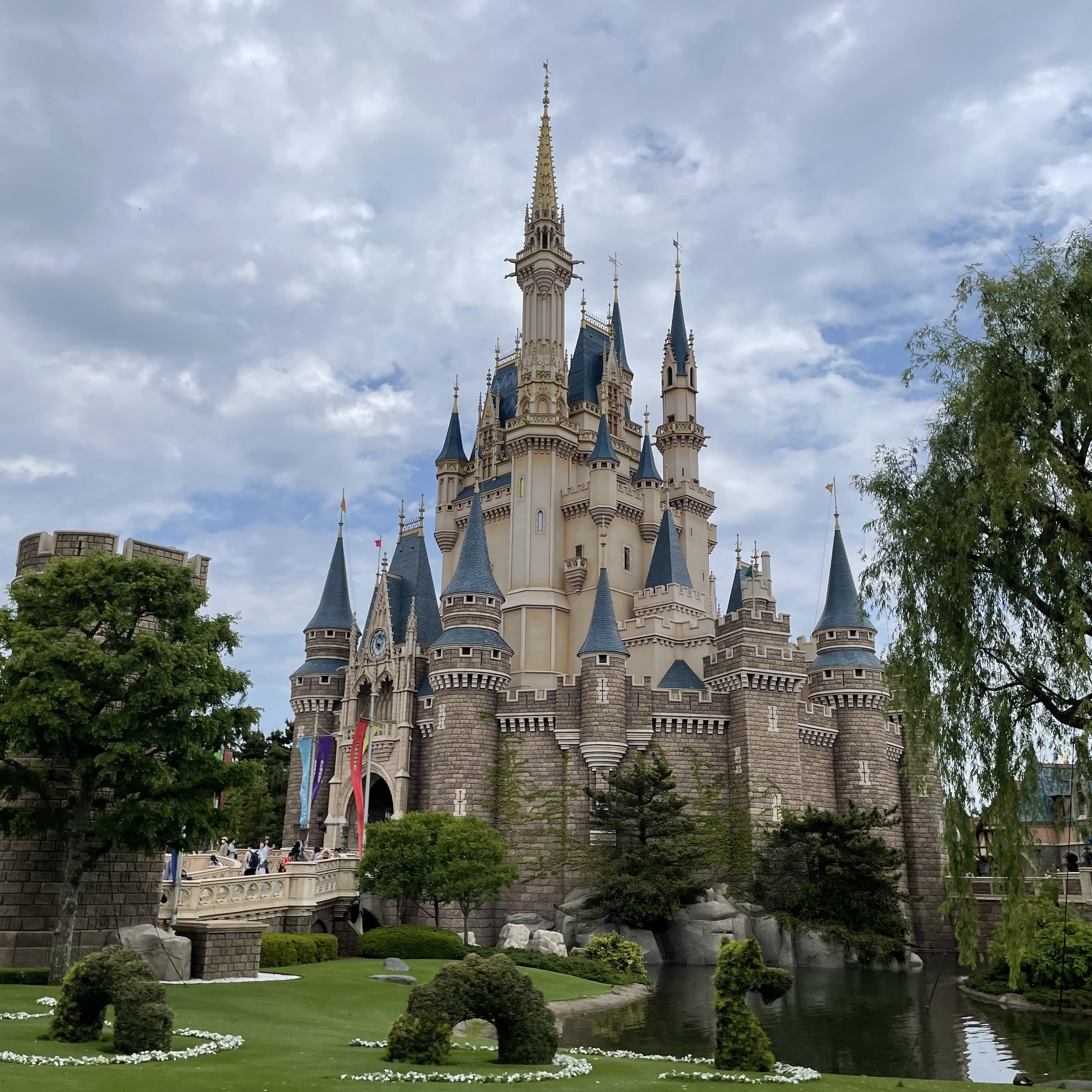 シンデレラ城です。