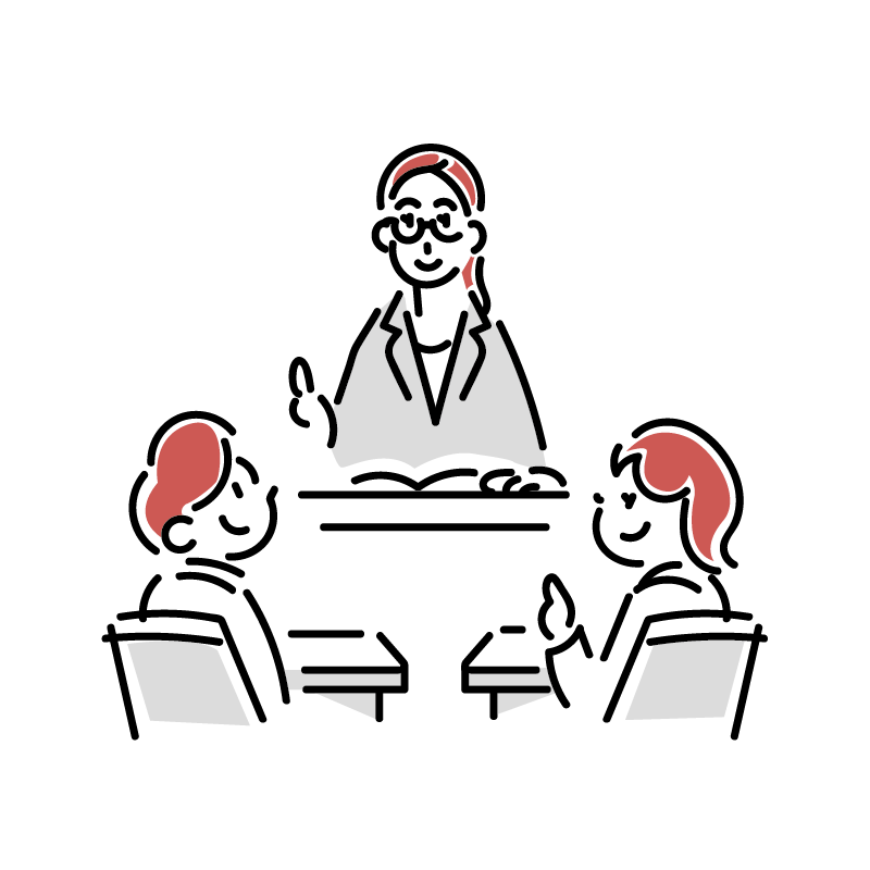 先生　授業　イラスト