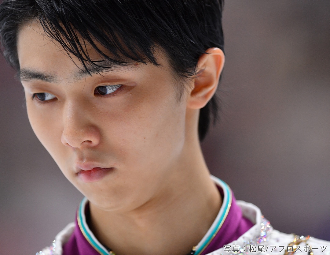 フリープログラムSEIMEIを披露する羽生結弦選手（Yuzuru Hanyu）