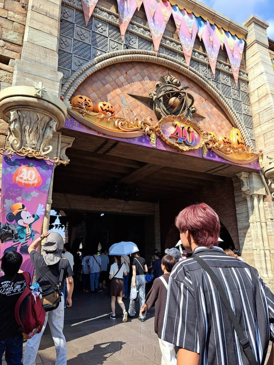 東京ディズニーシー　ハロウィーン　装飾