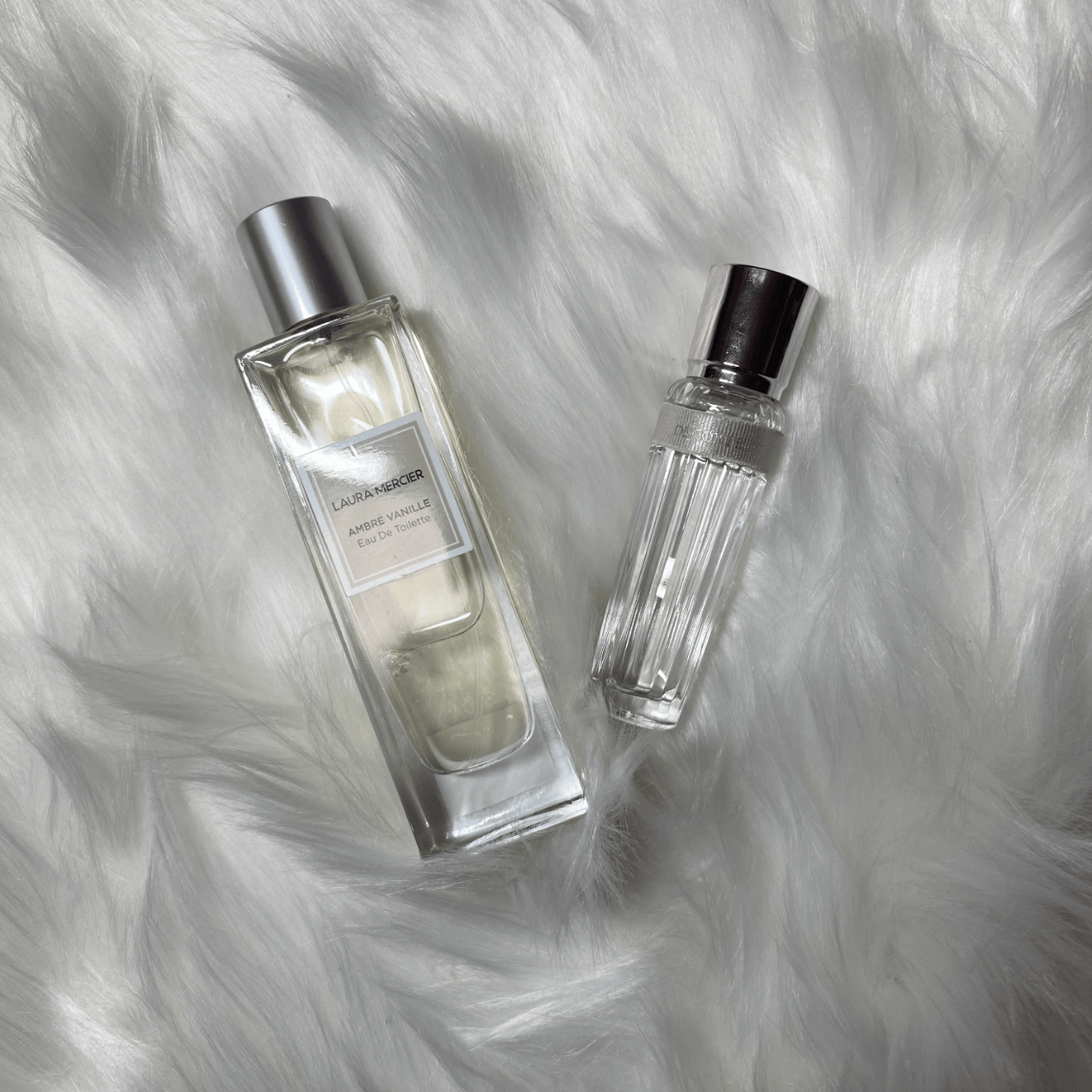 LAURA MERCIER AMBRE VANILE、DECORTÉ キモノ ユイ オードトワレ 本体写真