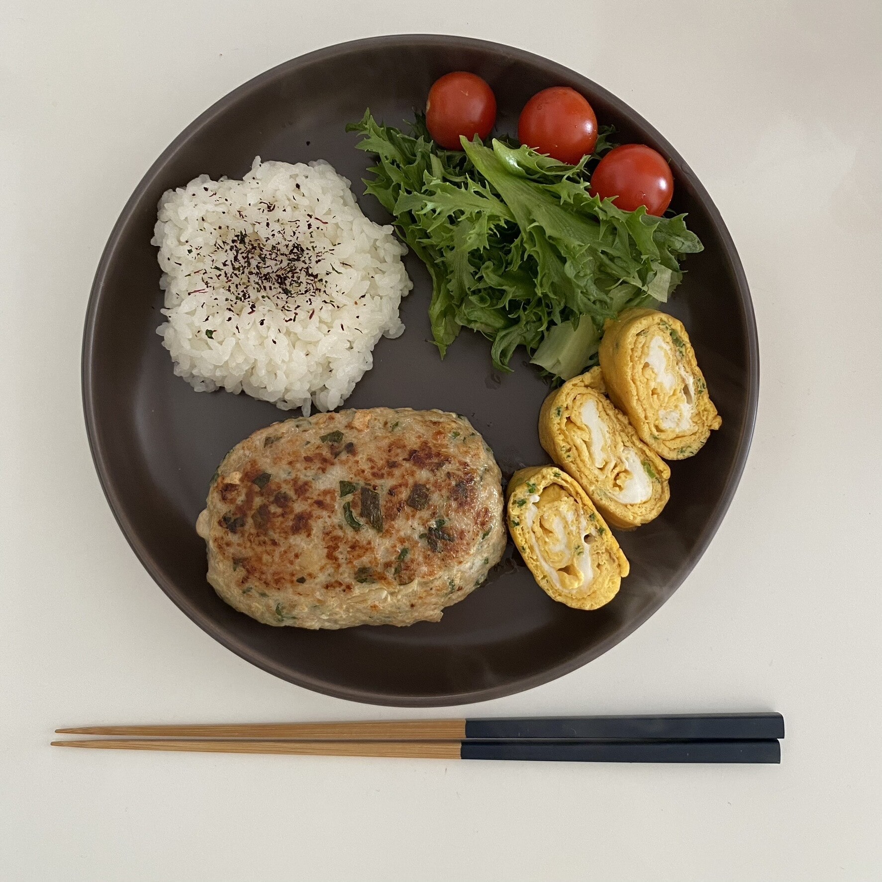 ▲ハンバーグプレート