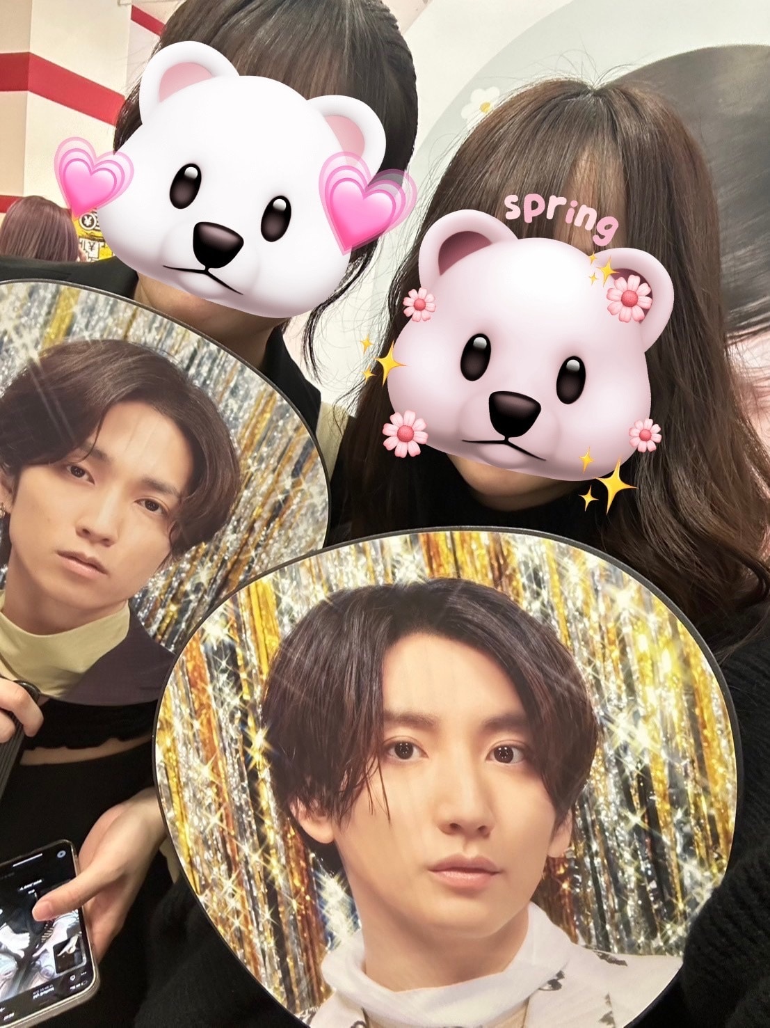 SixTONESライブうちわ VVS