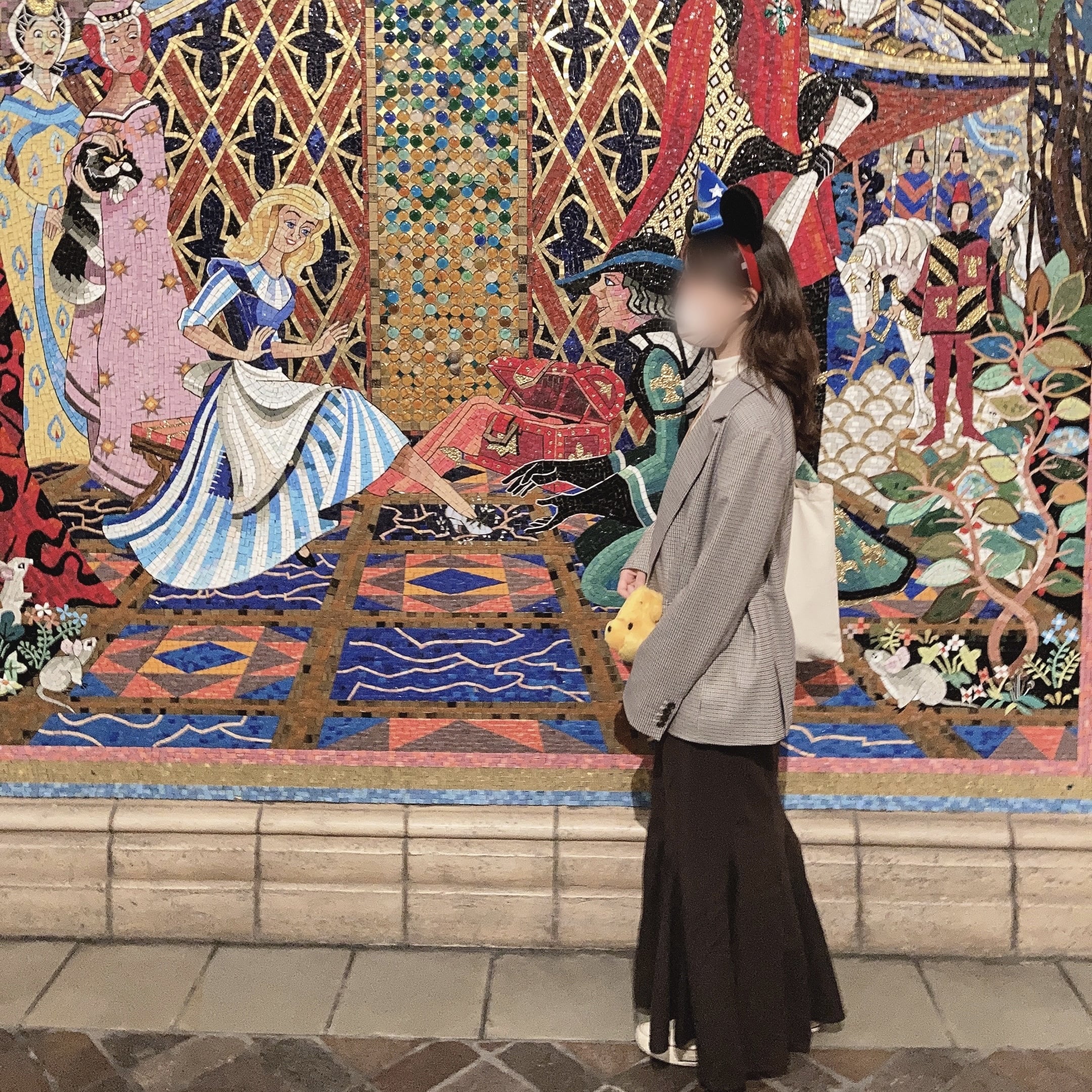 ディズニー　秋コーデ