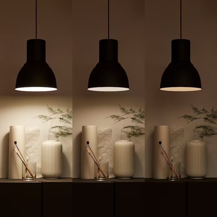  【IKEA（イケア）】のトロードフリ 調光器セットは、リモコンで電球の明るさの調整が可能