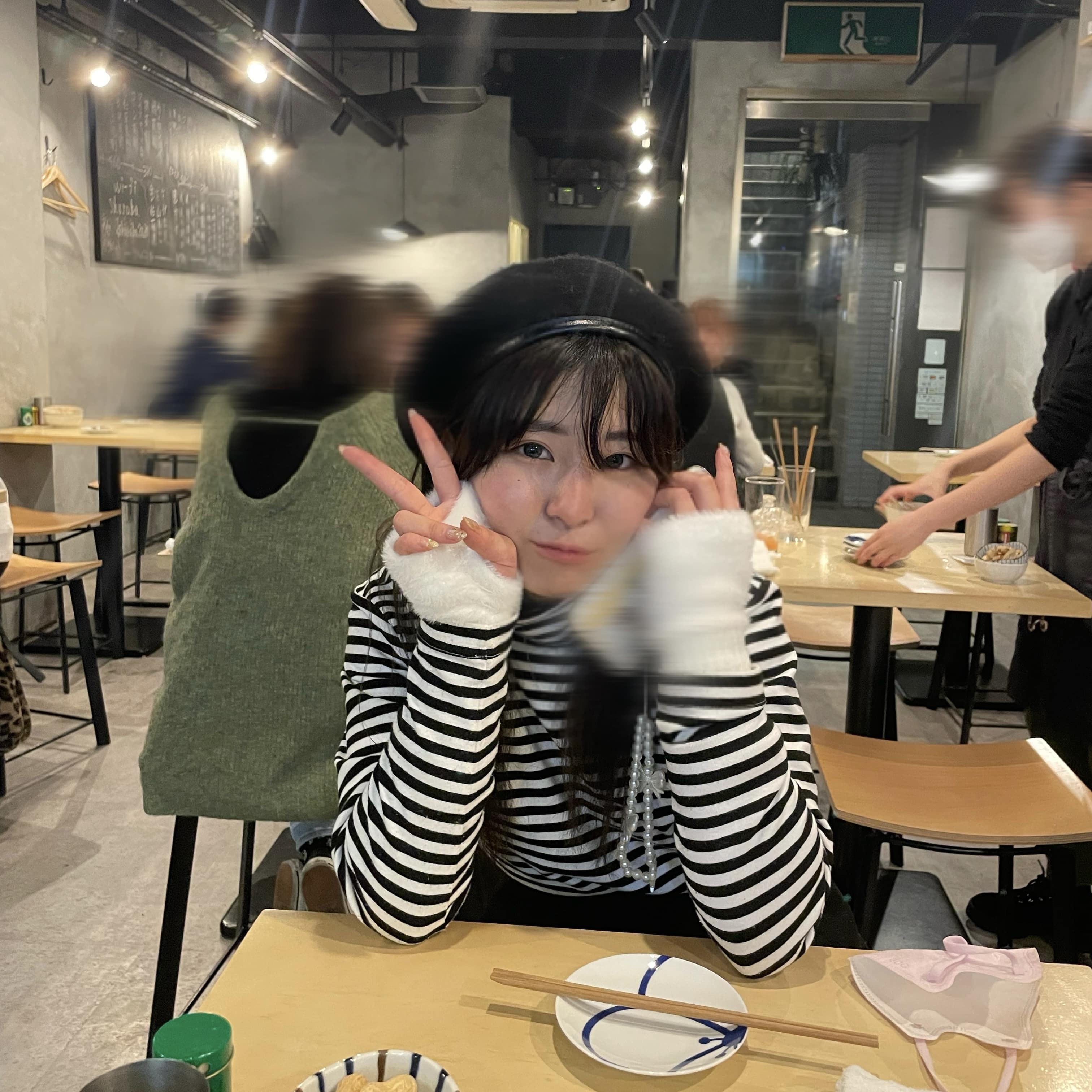 眉毛サロンに行った当日の写真