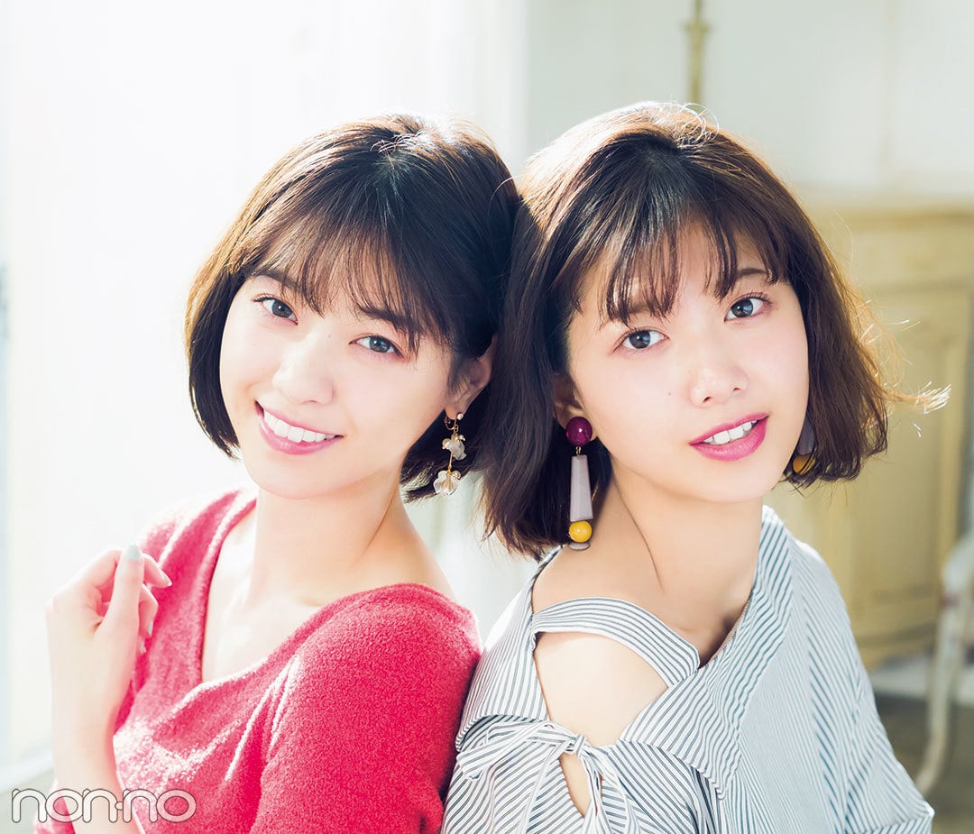 坂道姉妹｜西野七瀬＆渡邊理佐｜春イヤリング