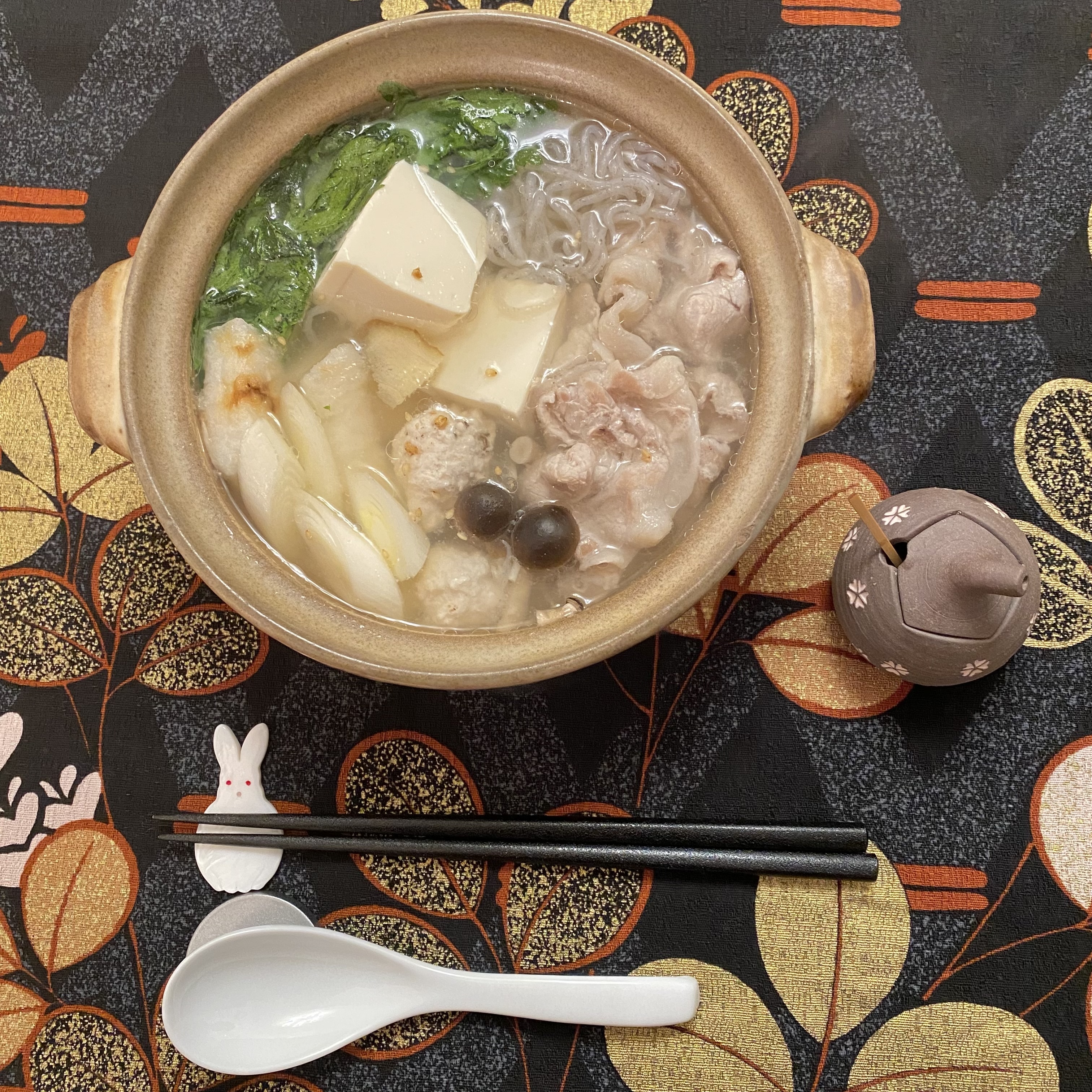 塩麹鍋、しょうが、あったかレシピ