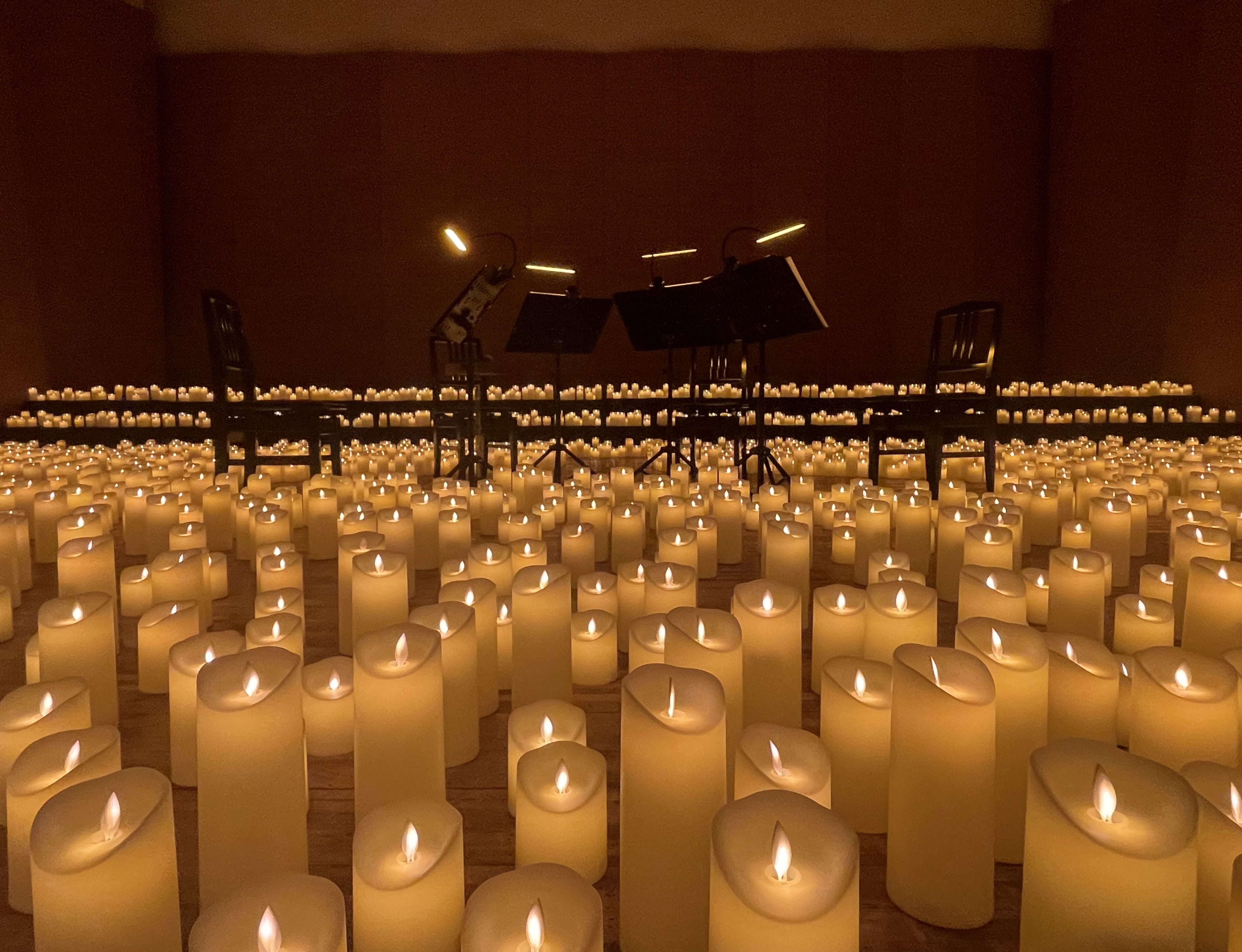 キャンドルライトコンサート 会場の様子