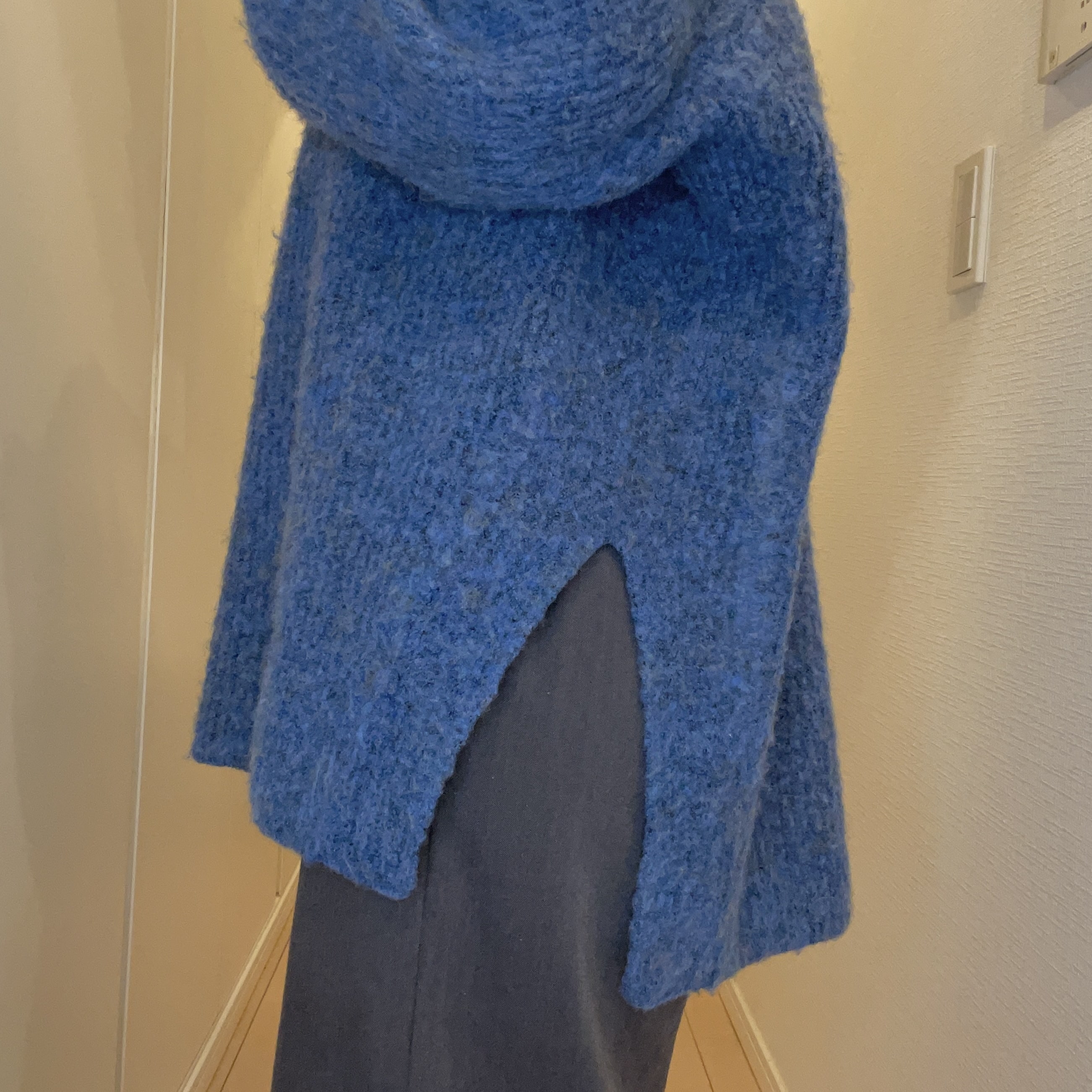 Kastane
メランジVニット　スリット