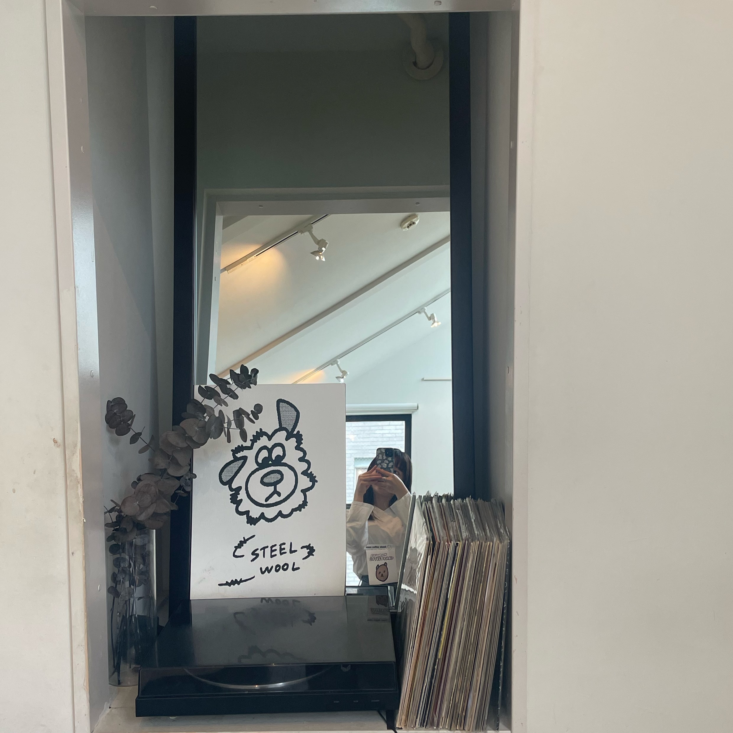 店内にはフォトスポットも。