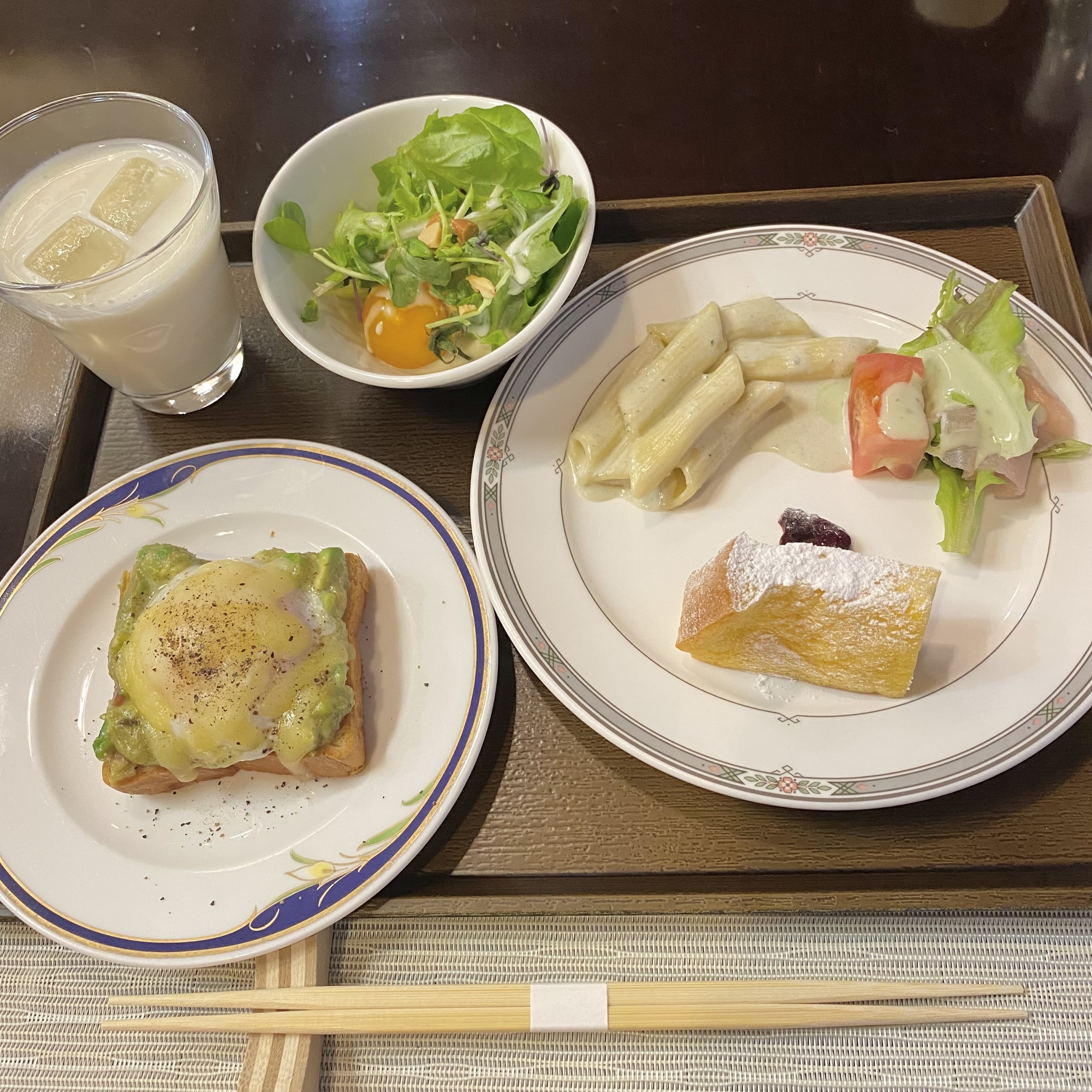 バイキング朝食、モーニング、佐勘