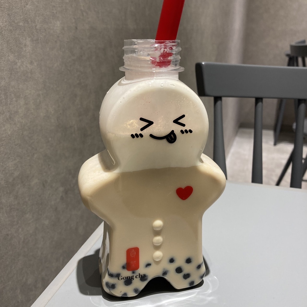 ゴンチャ　ジンジャーブレッドマン　ボトル