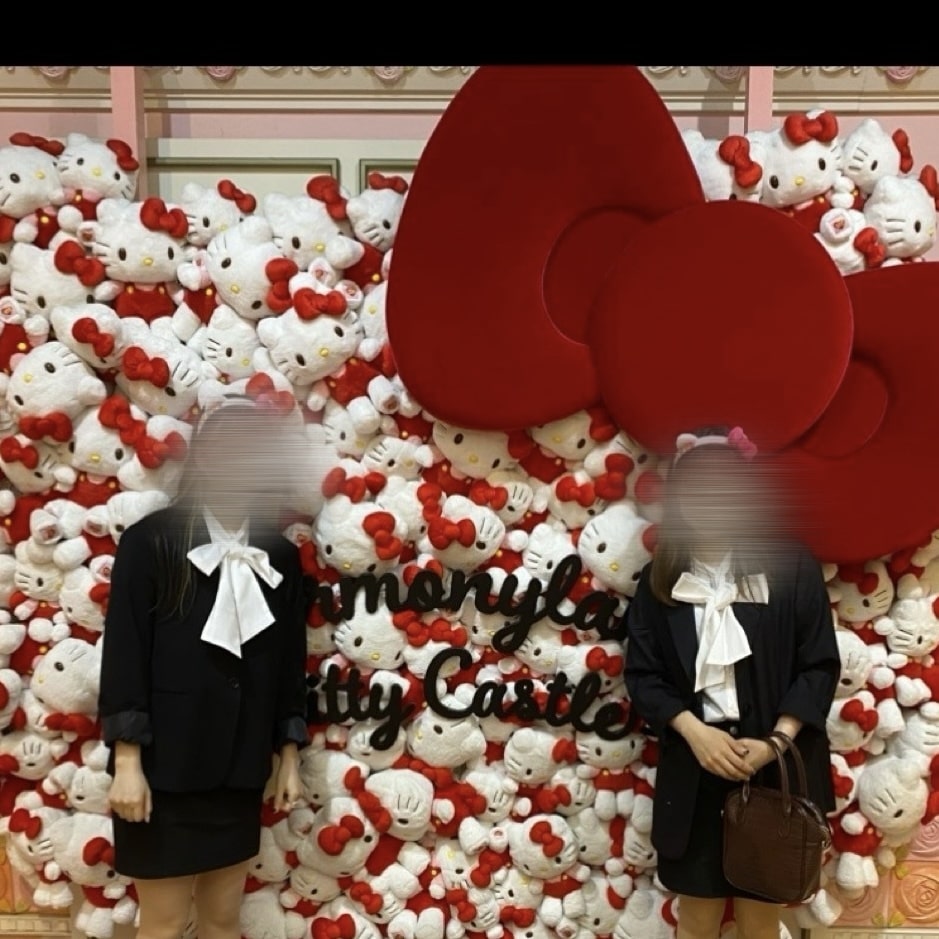 ハーモニーランド　キティキャッスル　SNS映え写真