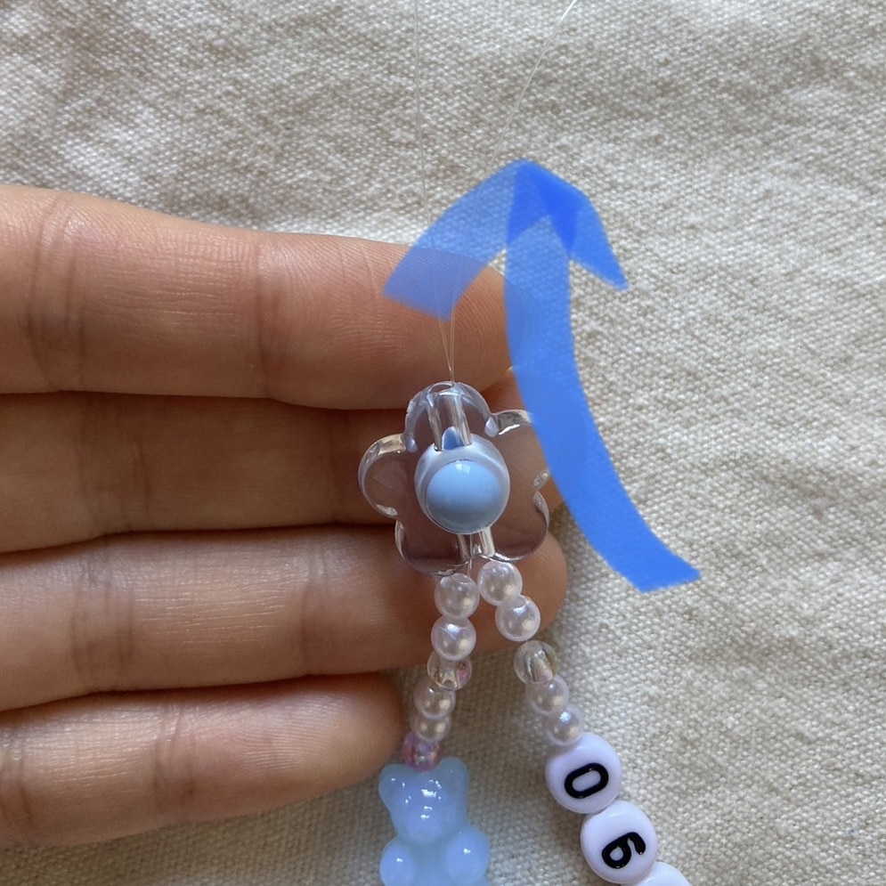 ビーズストラップ