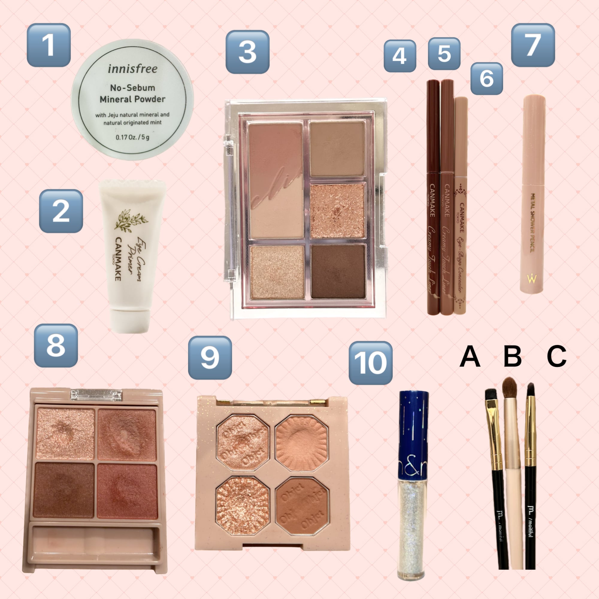 使用コスメ紹介