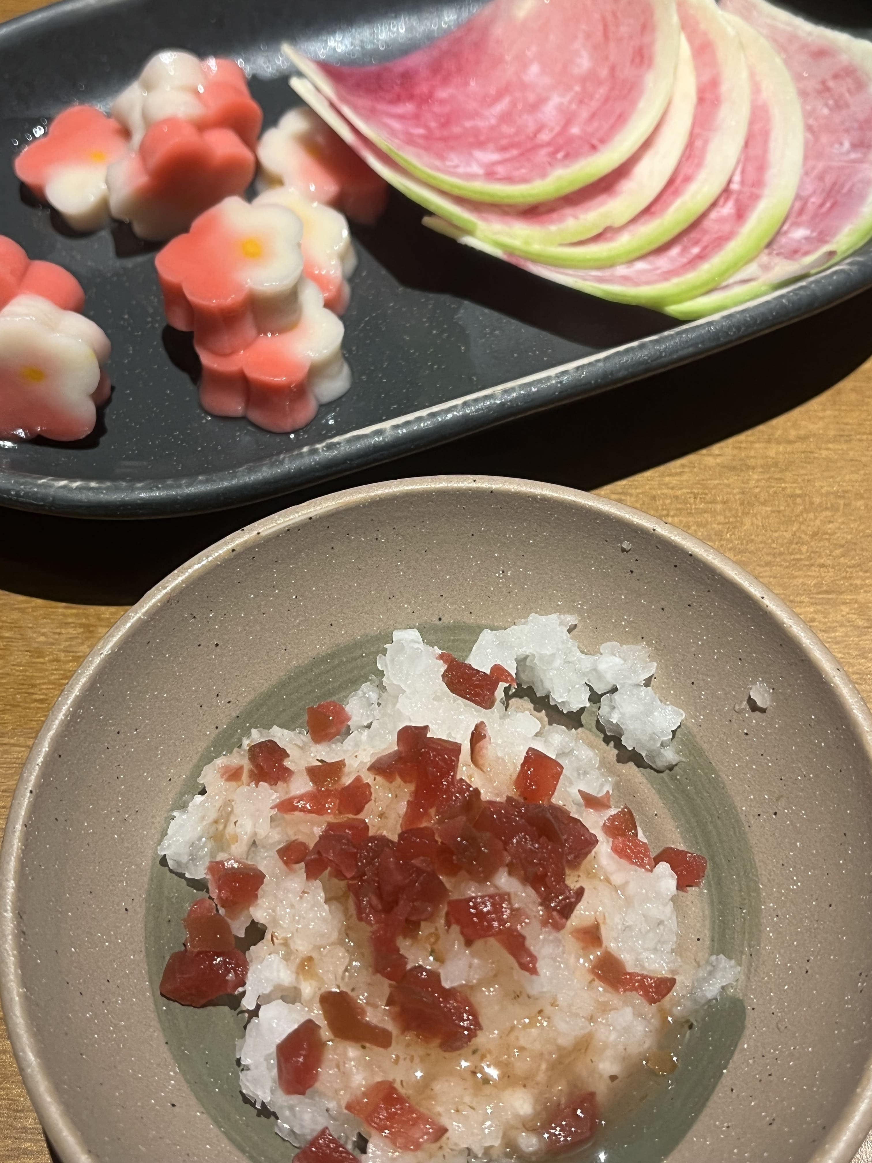 温野菜　梅しゃぶ