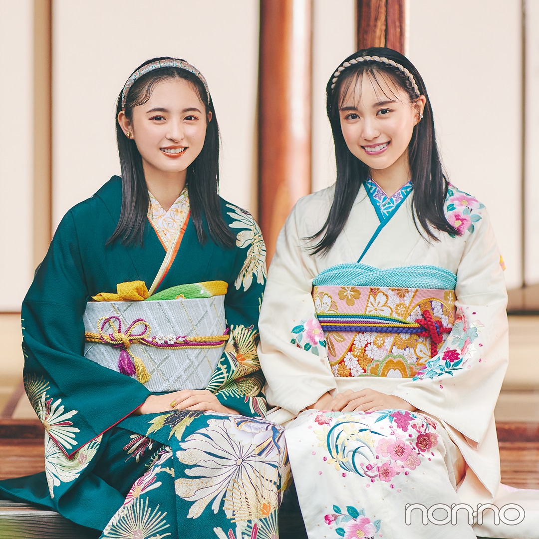 【遠藤さくら＆賀喜遥香（乃木坂46）】が振り袖姿で登場★ お互いへの思いを語る！【成人式2022】