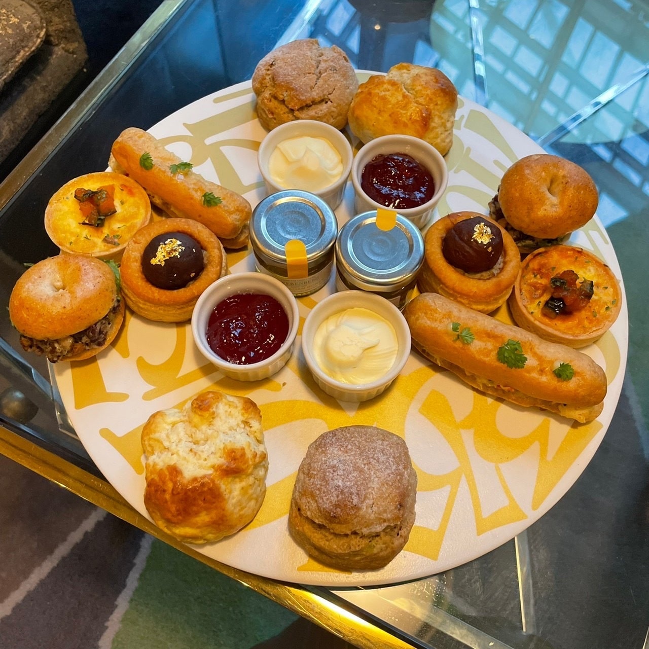 スイスホテル南海大阪　大阪　難波　ホテル　クリスマスアフタヌーンティー　セイボリー