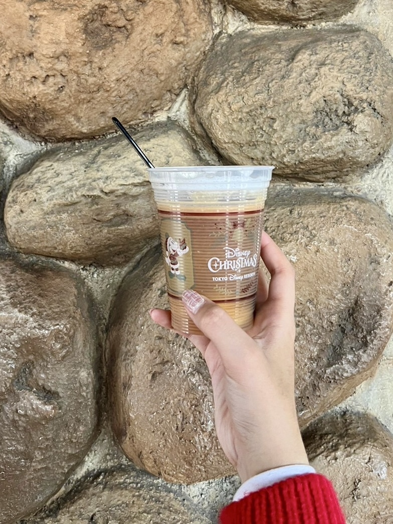 ディズニー　クリスマス　期間限定　ドリンク　りんご