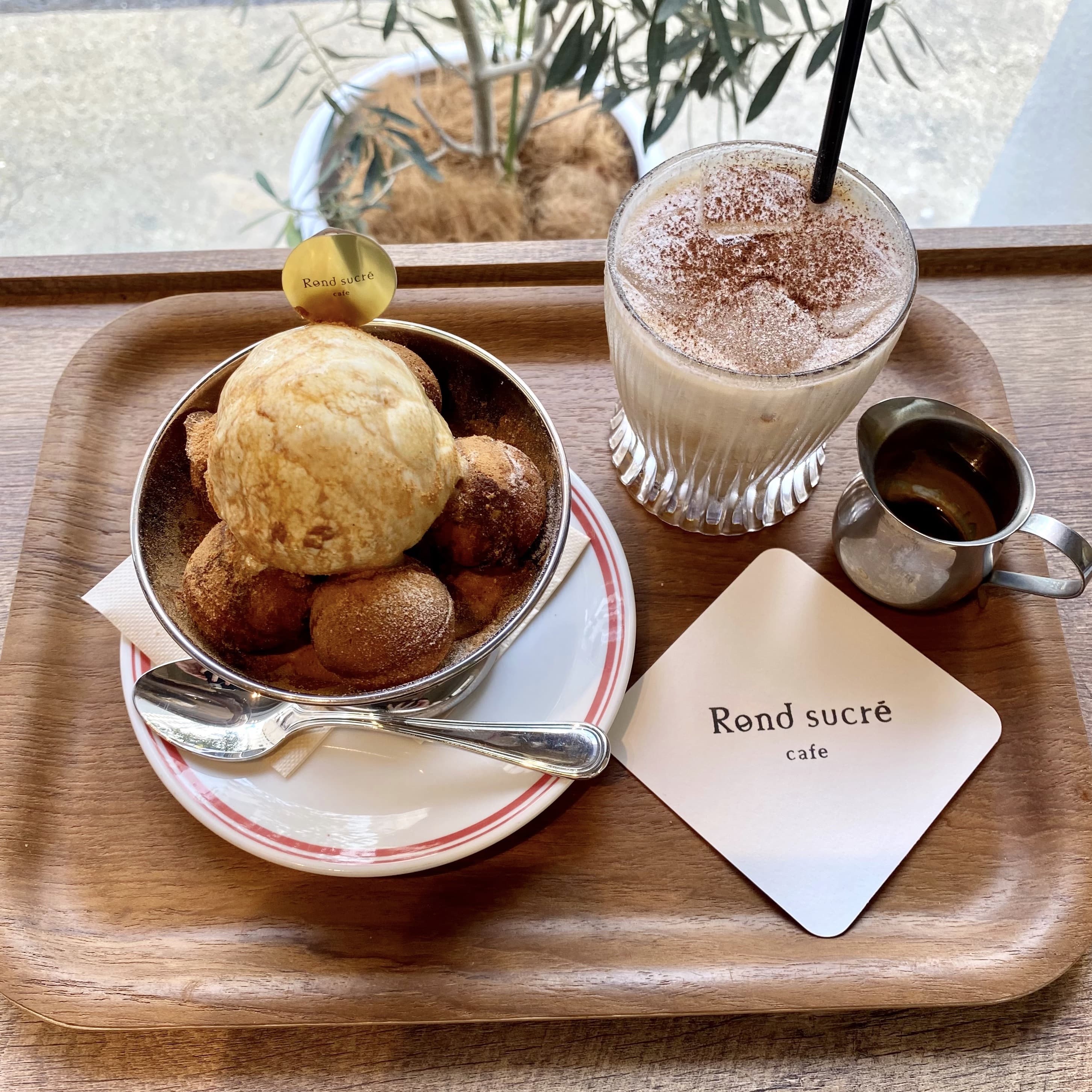 Rond sucré cafe　アフォガード　シナモン味