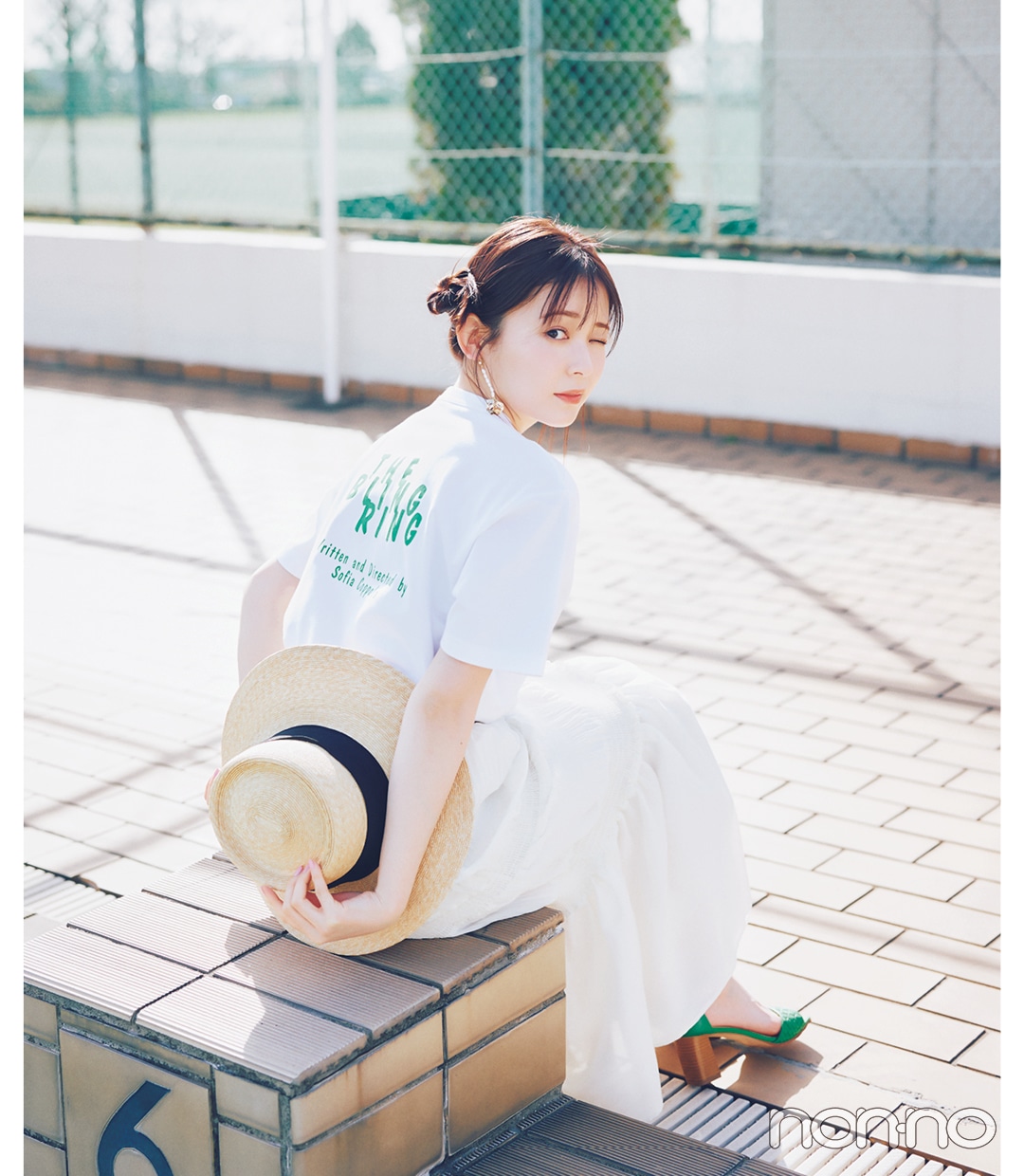 久間田琳加のTシャツLOOKBOOKモデルカット6-6