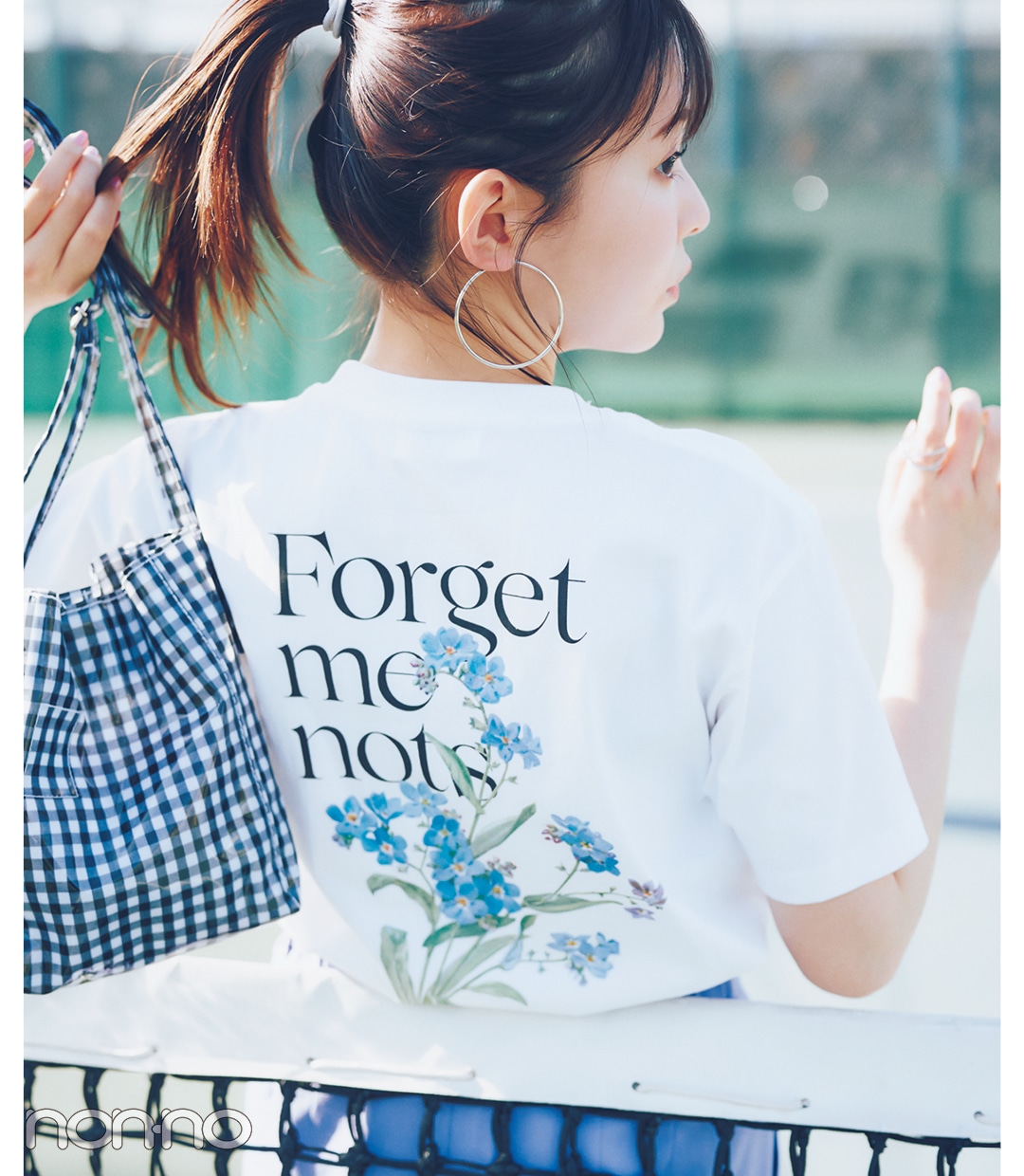 久間田琳加のTシャツLOOKBOOKモデルカット6-2