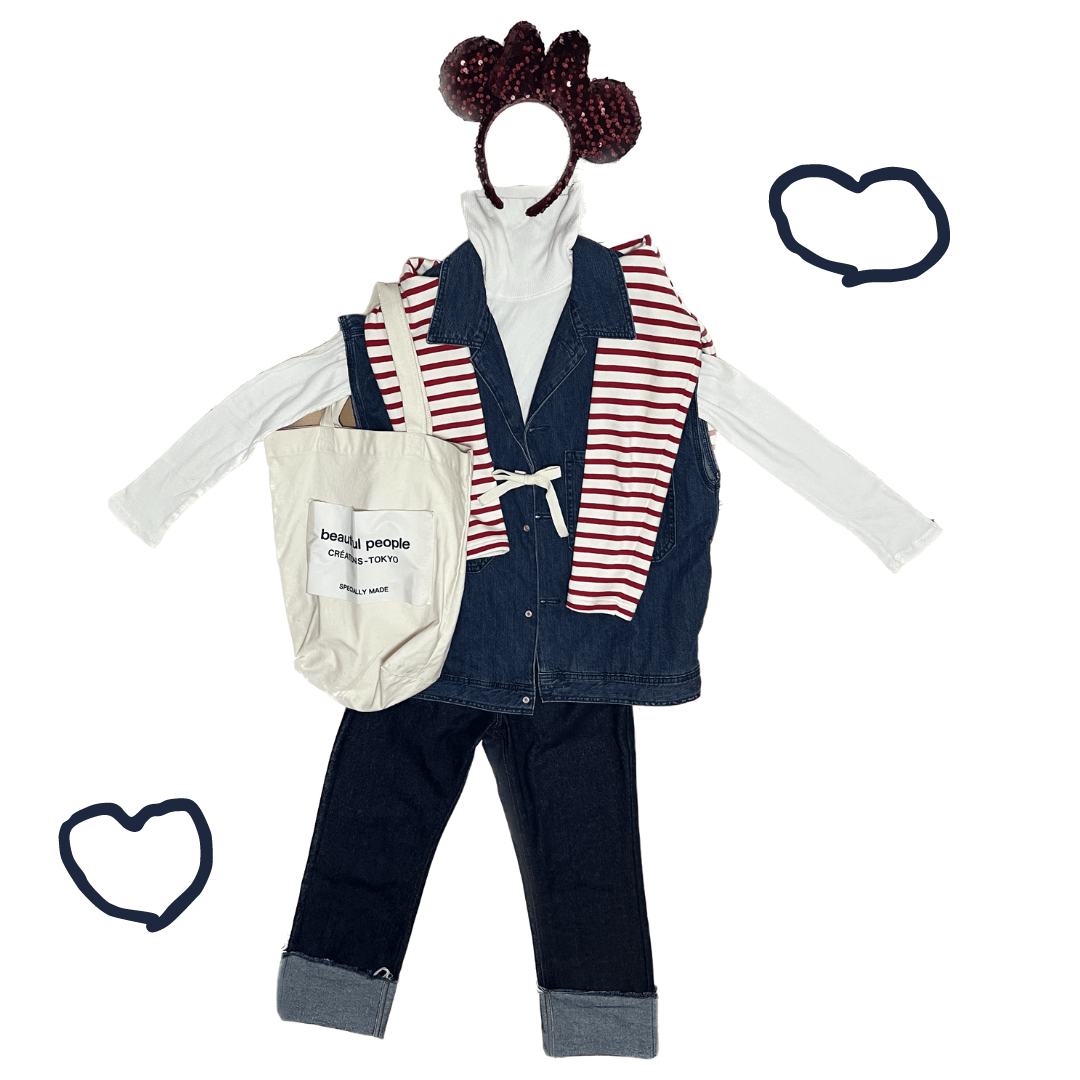 ディズニーコーデ　私服