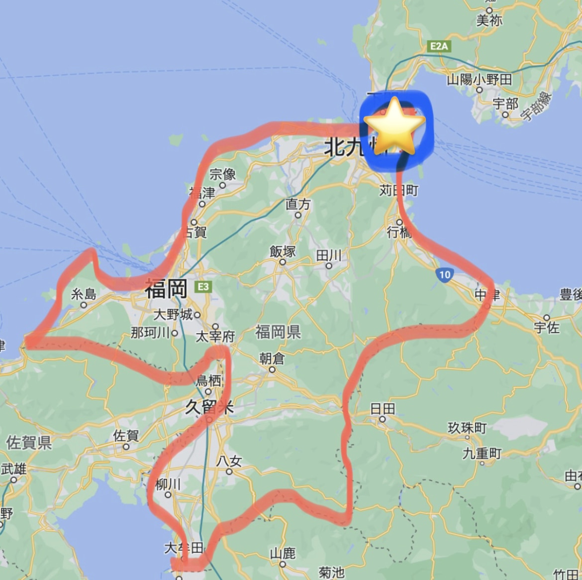 門司の位置
