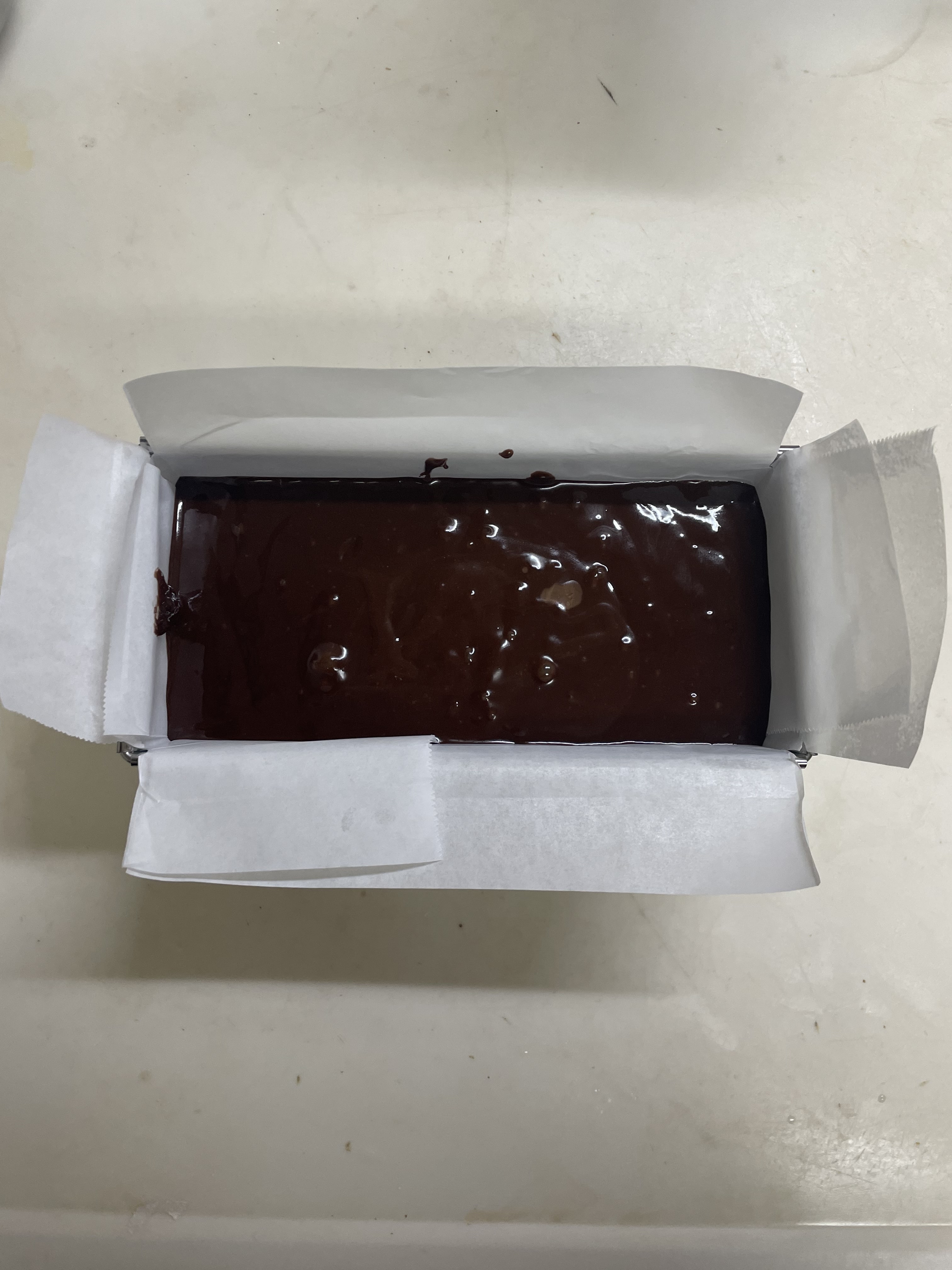 型に流し込んだもの