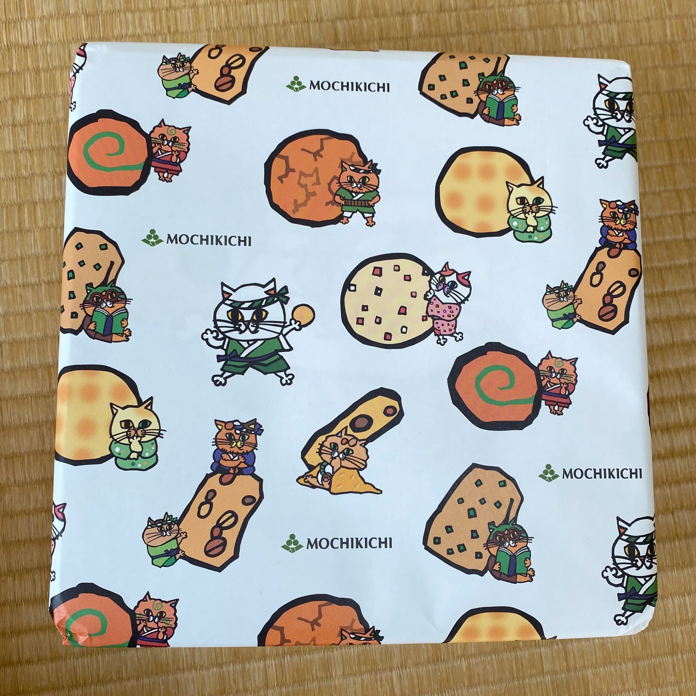 もちねこかん　箱　柄