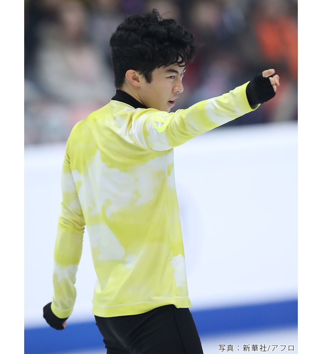 世界選手権2021に出場するフィギュアスケート男子、アメリカ代表のネイサン・チェン