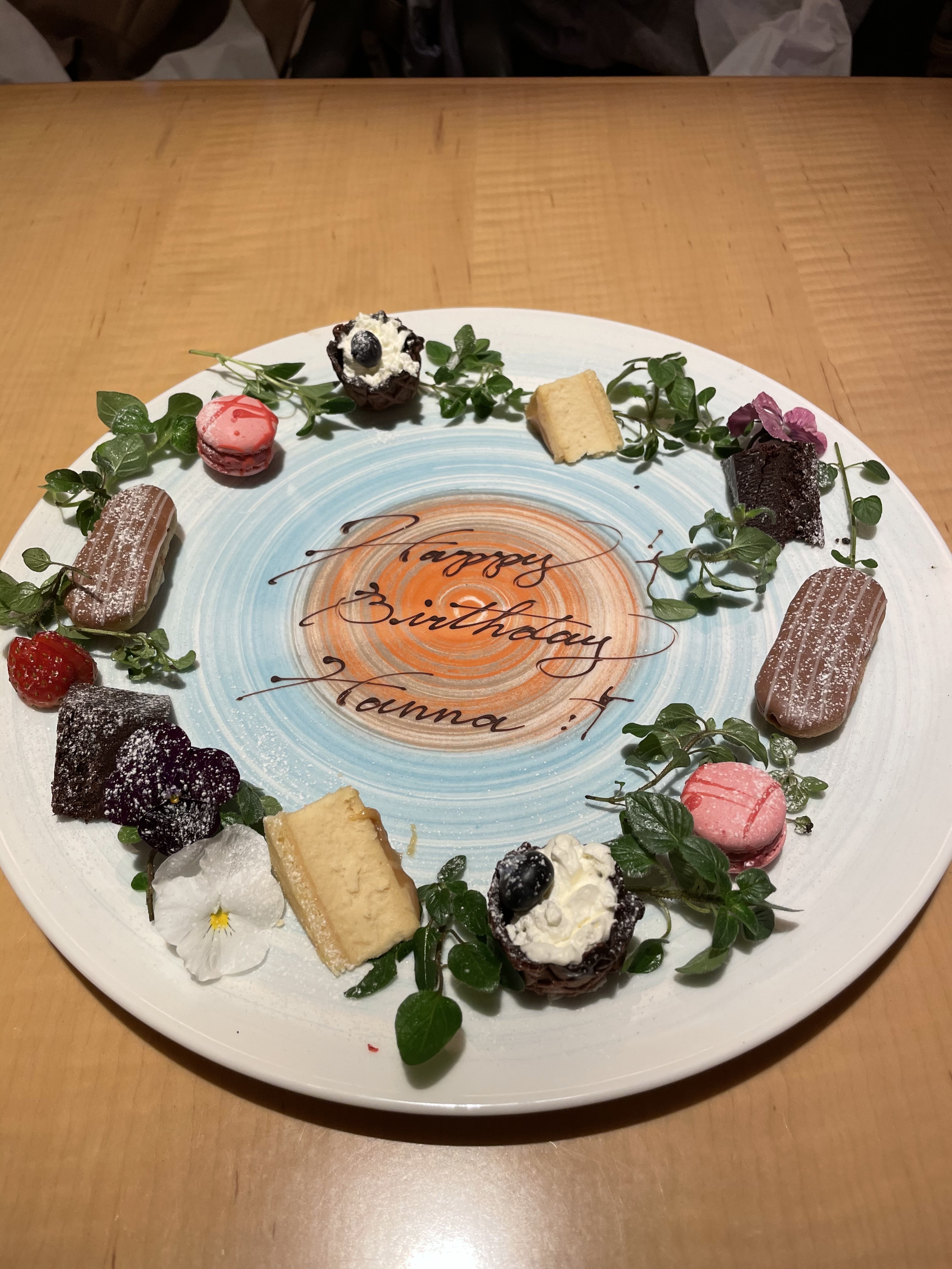 インスタ映え 渋谷グルメ バースデープレート