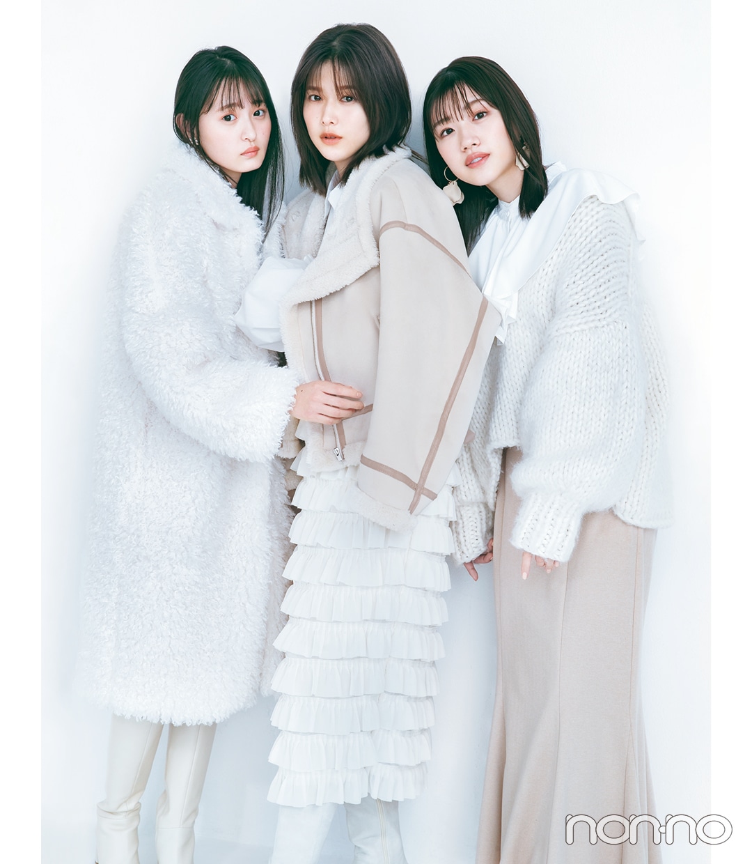 渡邉理佐と佐々木美玲と遠藤さくら、坂道３姉妹のWINTER COLLECTION1-1