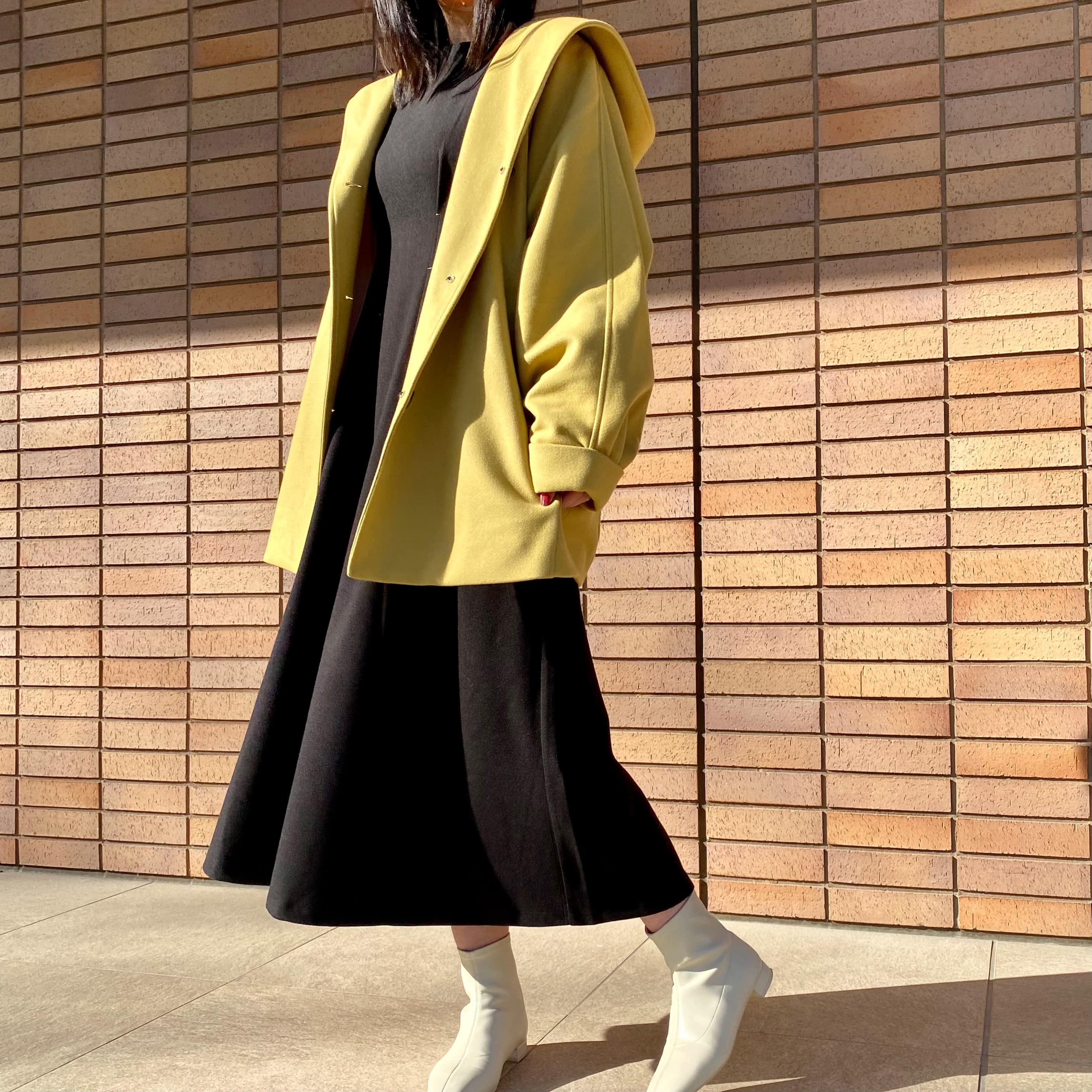 SENSE OF PLACE by URBAN RESEARCH　ワンピース　Heather　WOOLLYTECH ウーリーテック/ミドルフードCOAT