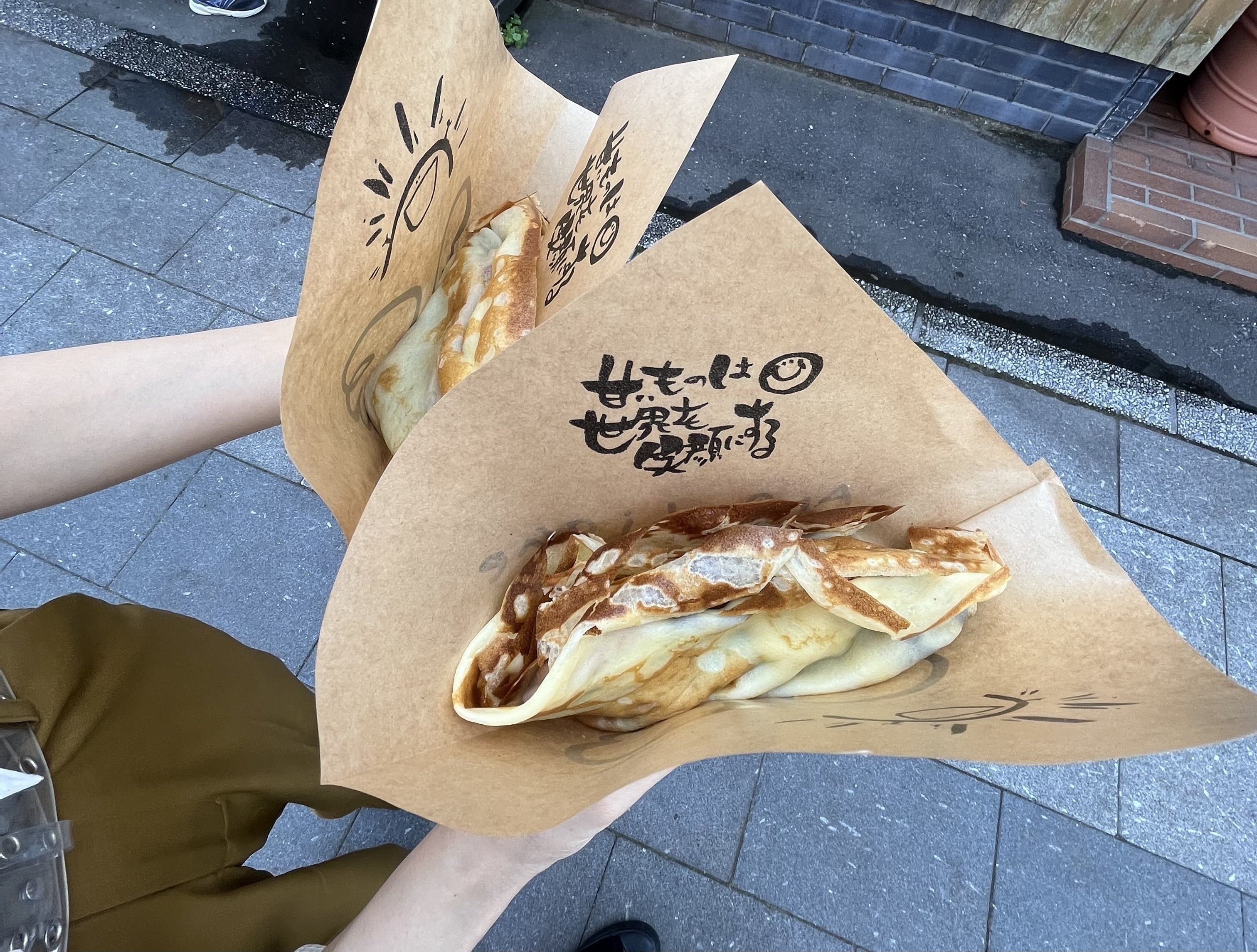  アンジェリックヴォヤージュのクレープ