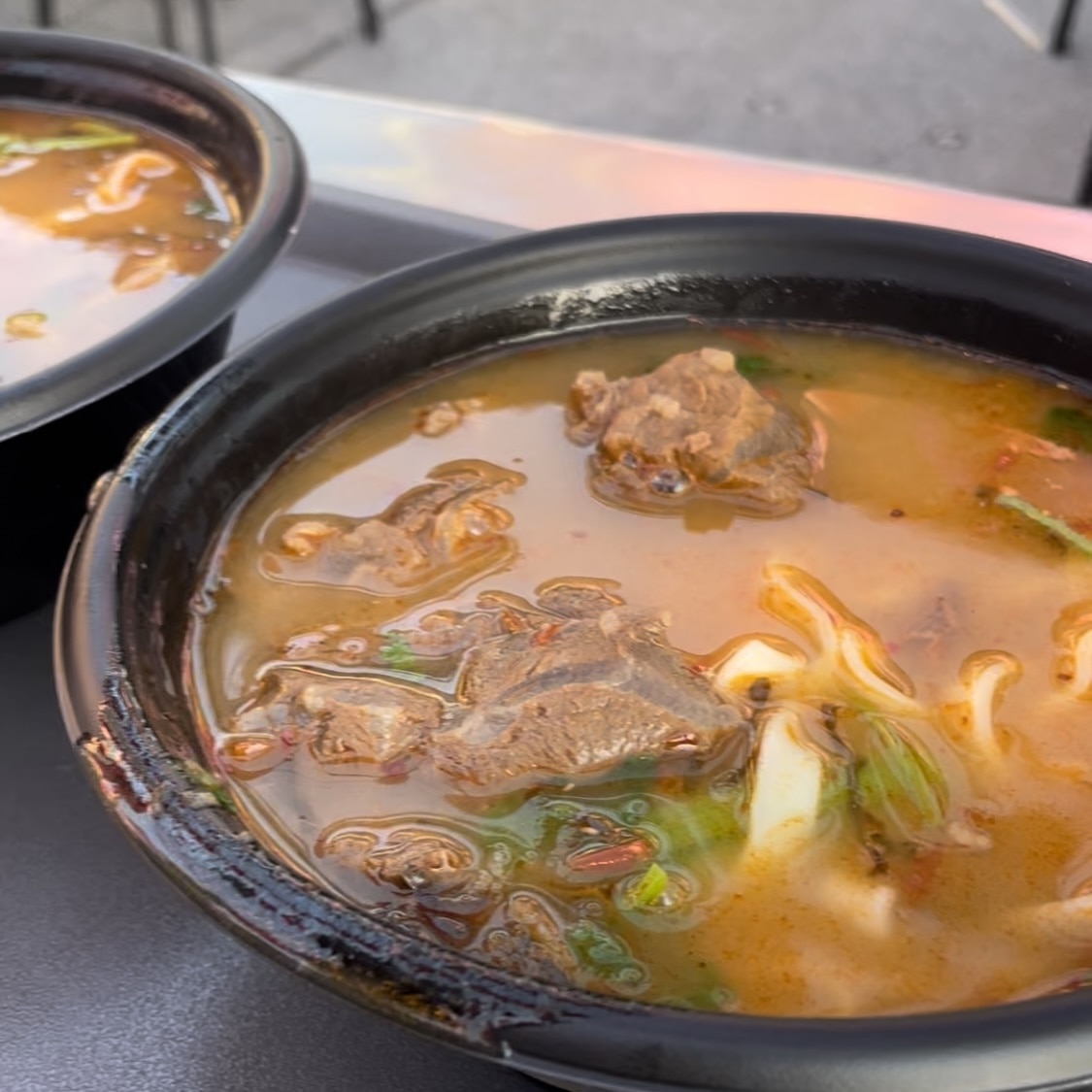 東京ソラマチ台湾祭　台湾夜市　牛肉麵（ニューローメン）