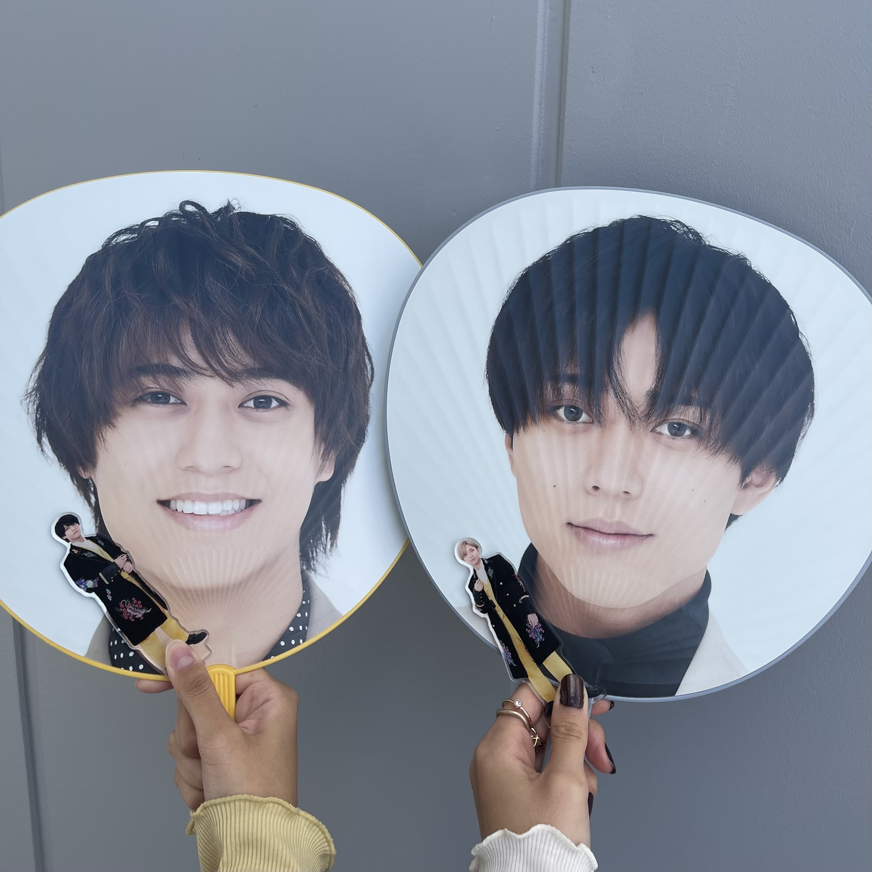 アクスタと一緒に